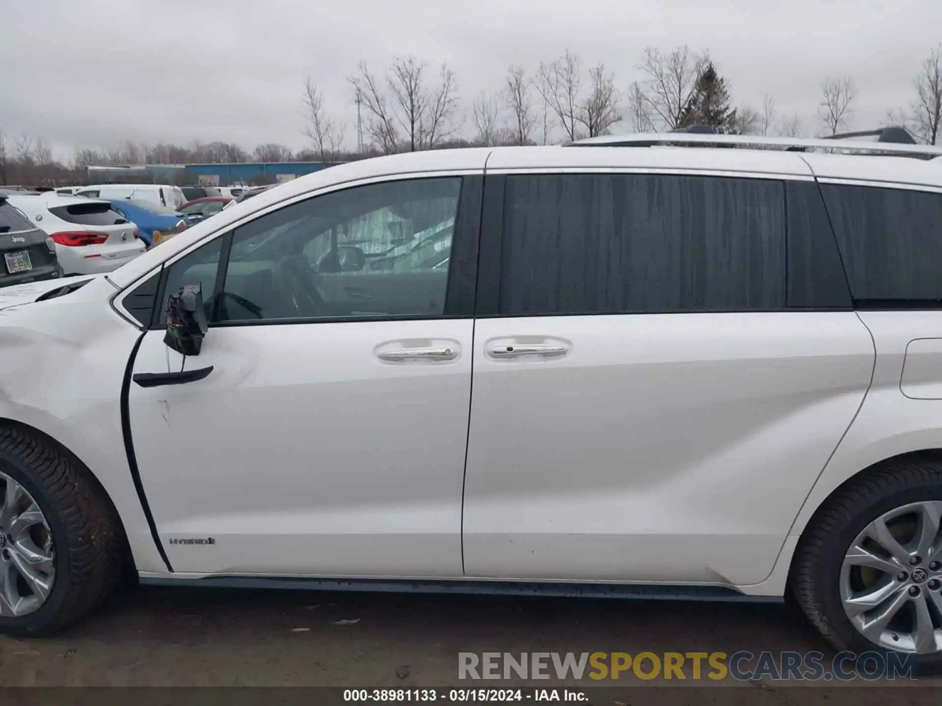 14 Фотография поврежденного автомобиля 5TDERKEC9MS030465 TOYOTA SIENNA 2021