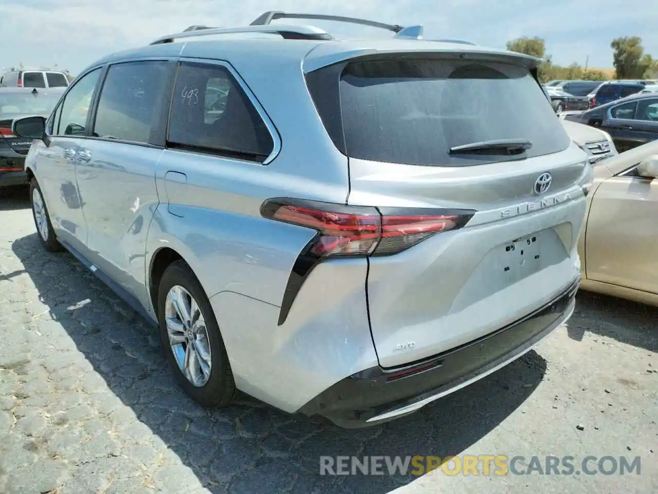 3 Photograph of a damaged car 5TDESKFC0MS037193 TOYOTA SIENNA 2021