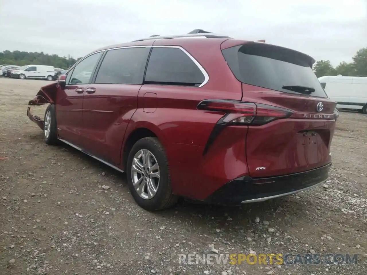 3 Photograph of a damaged car 5TDESKFC1MS026610 TOYOTA SIENNA 2021