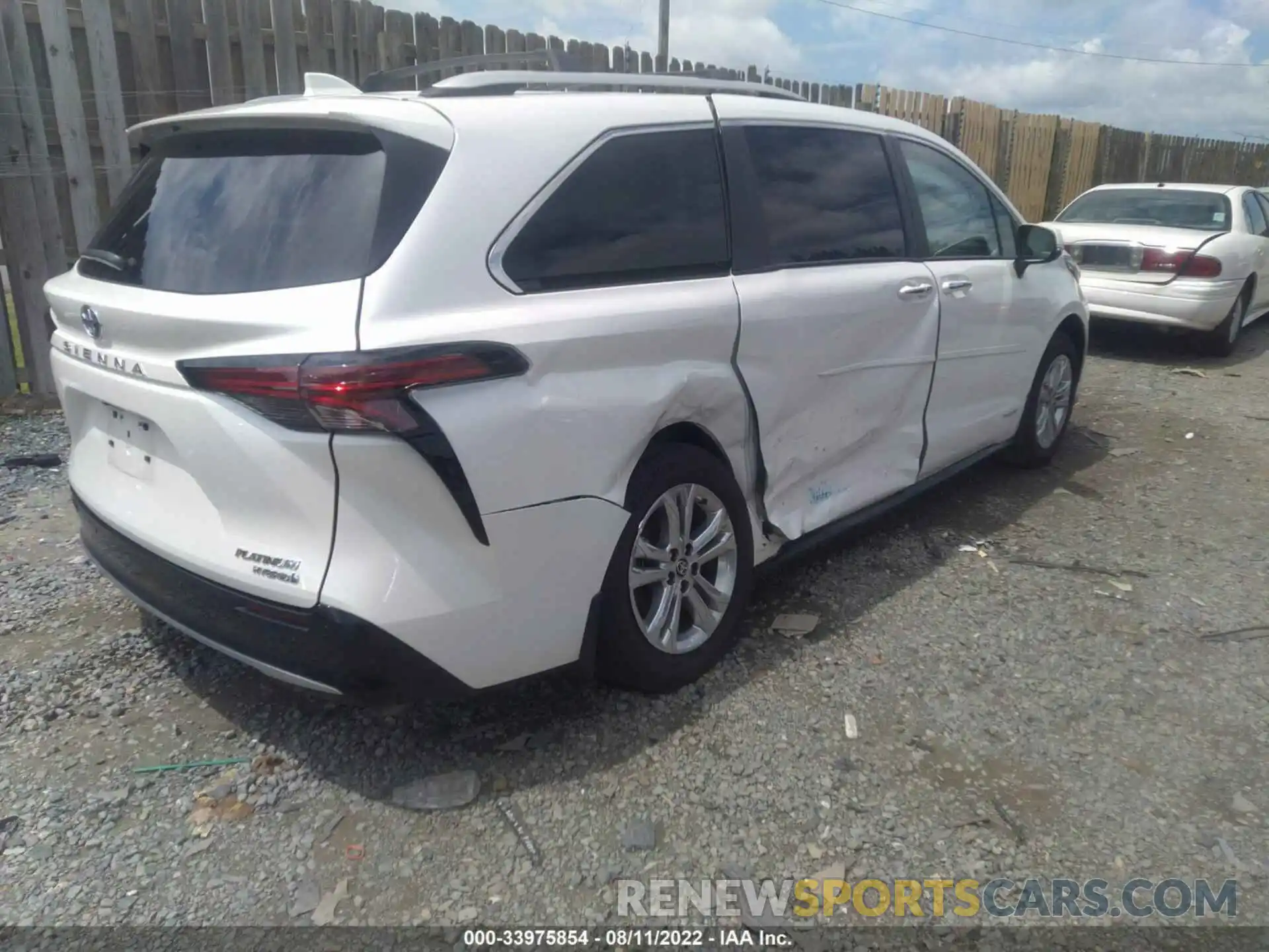 4 Фотография поврежденного автомобиля 5TDESKFC1MS033198 TOYOTA SIENNA 2021