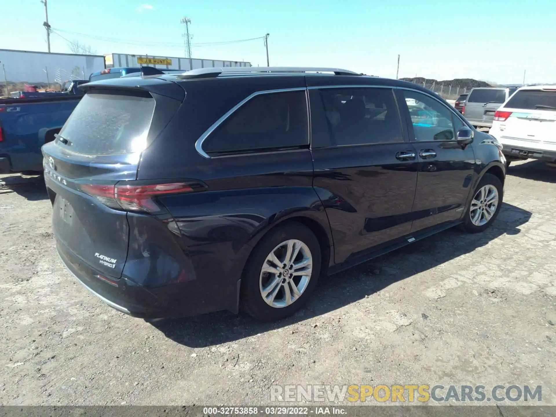 4 Фотография поврежденного автомобиля 5TDESKFC2MS032397 TOYOTA SIENNA 2021