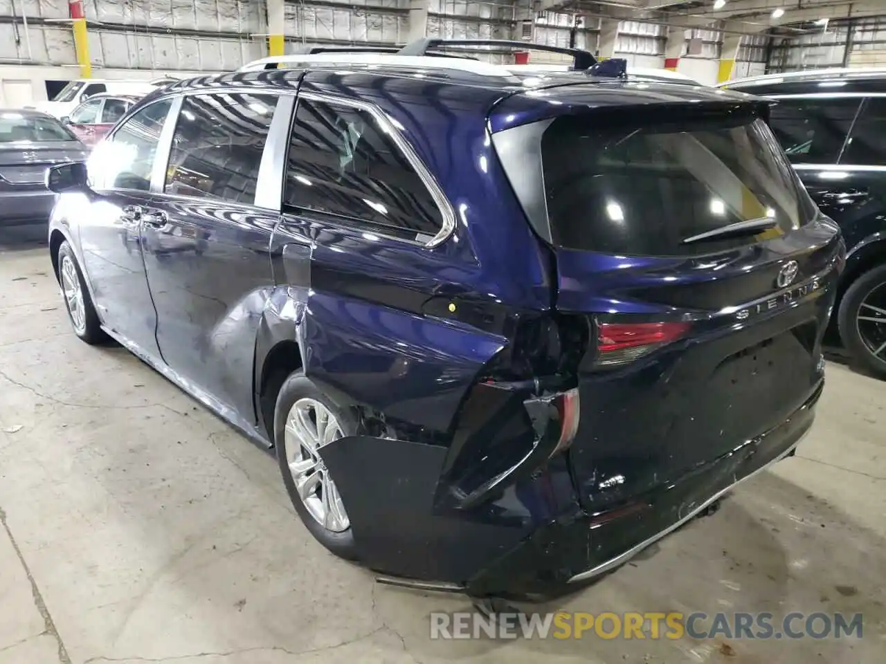 3 Photograph of a damaged car 5TDESKFC7MS033111 TOYOTA SIENNA 2021