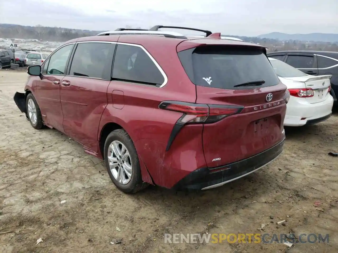 3 Photograph of a damaged car 5TDESKFC9MS006704 TOYOTA SIENNA 2021