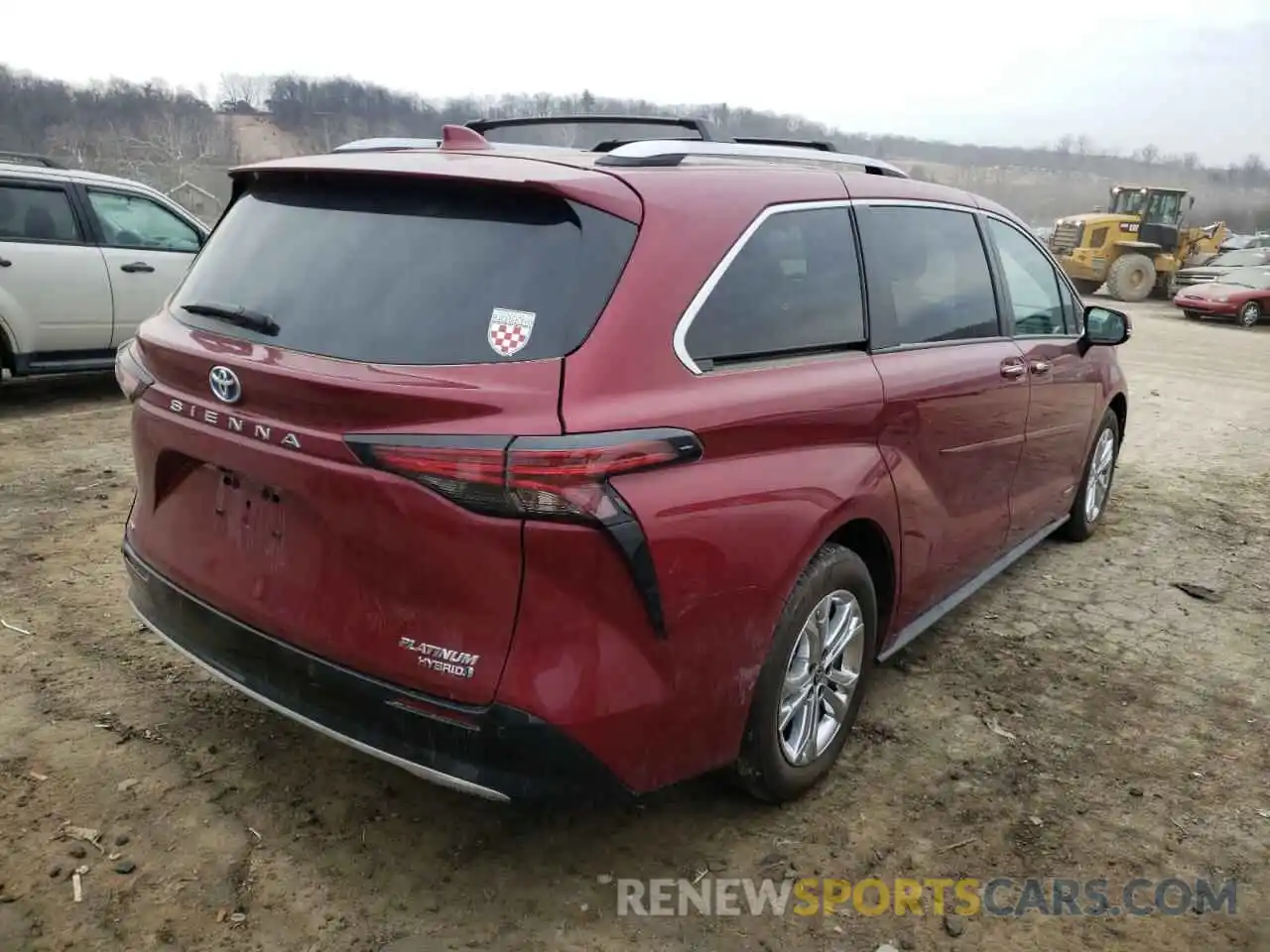 4 Photograph of a damaged car 5TDESKFC9MS006704 TOYOTA SIENNA 2021