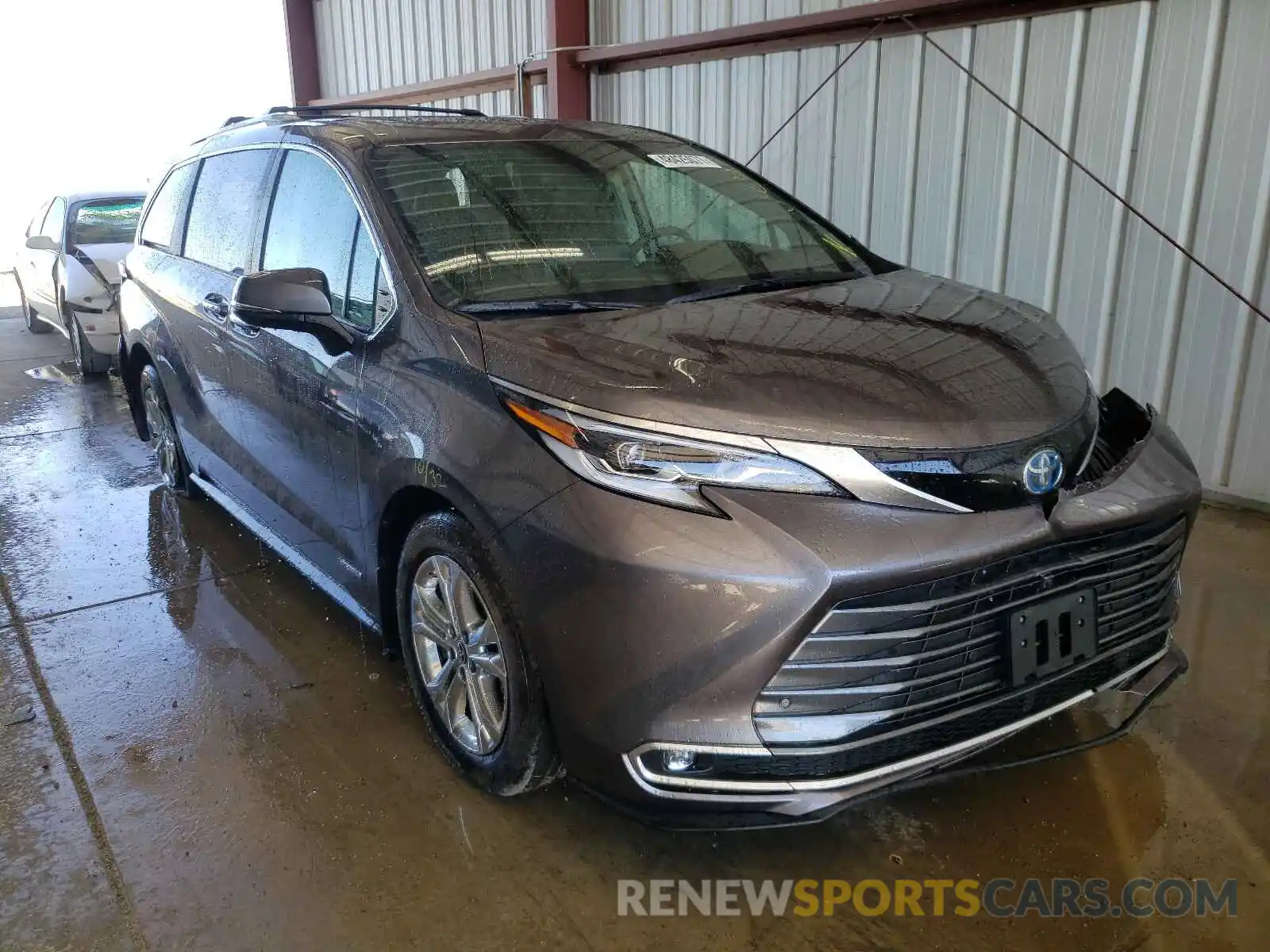 1 Photograph of a damaged car 5TDESKFC9MS011899 TOYOTA SIENNA 2021