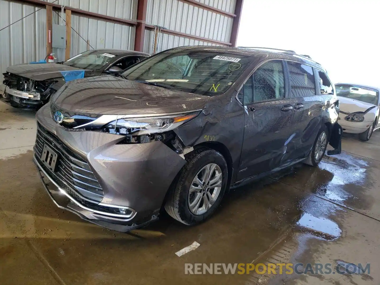 9 Photograph of a damaged car 5TDESKFC9MS011899 TOYOTA SIENNA 2021