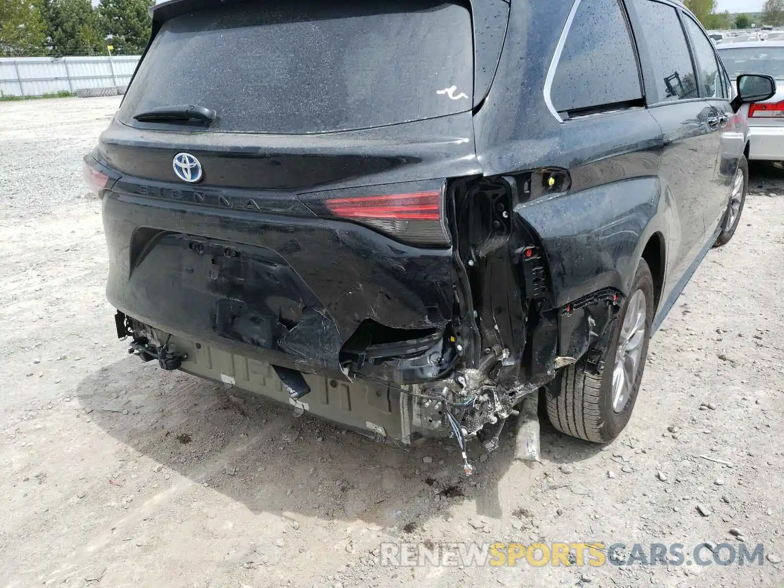 9 Фотография поврежденного автомобиля 5TDGRKEC9MS021211 TOYOTA SIENNA 2021