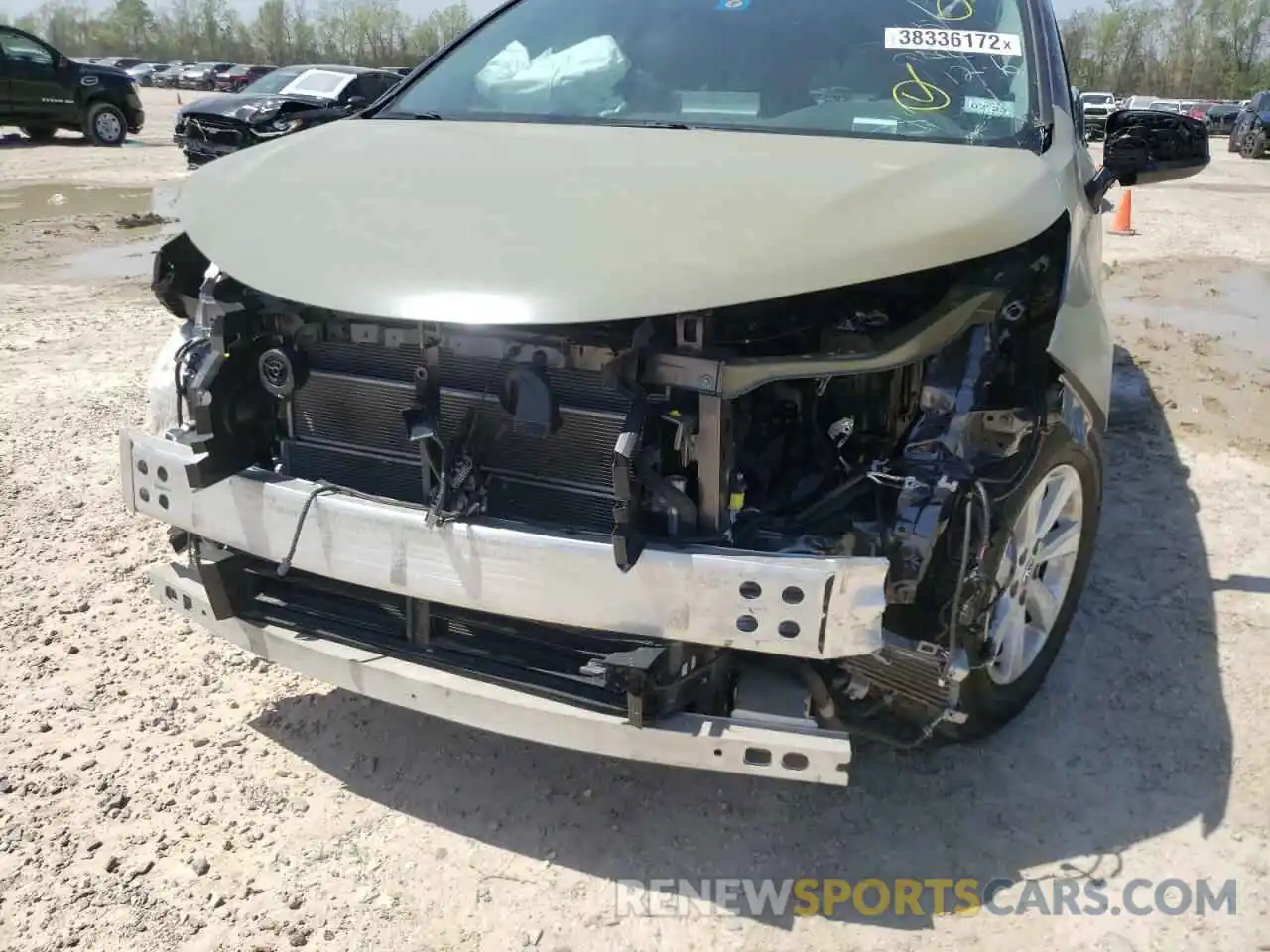 9 Фотография поврежденного автомобиля 5TDJRKEC3MS014566 TOYOTA SIENNA 2021