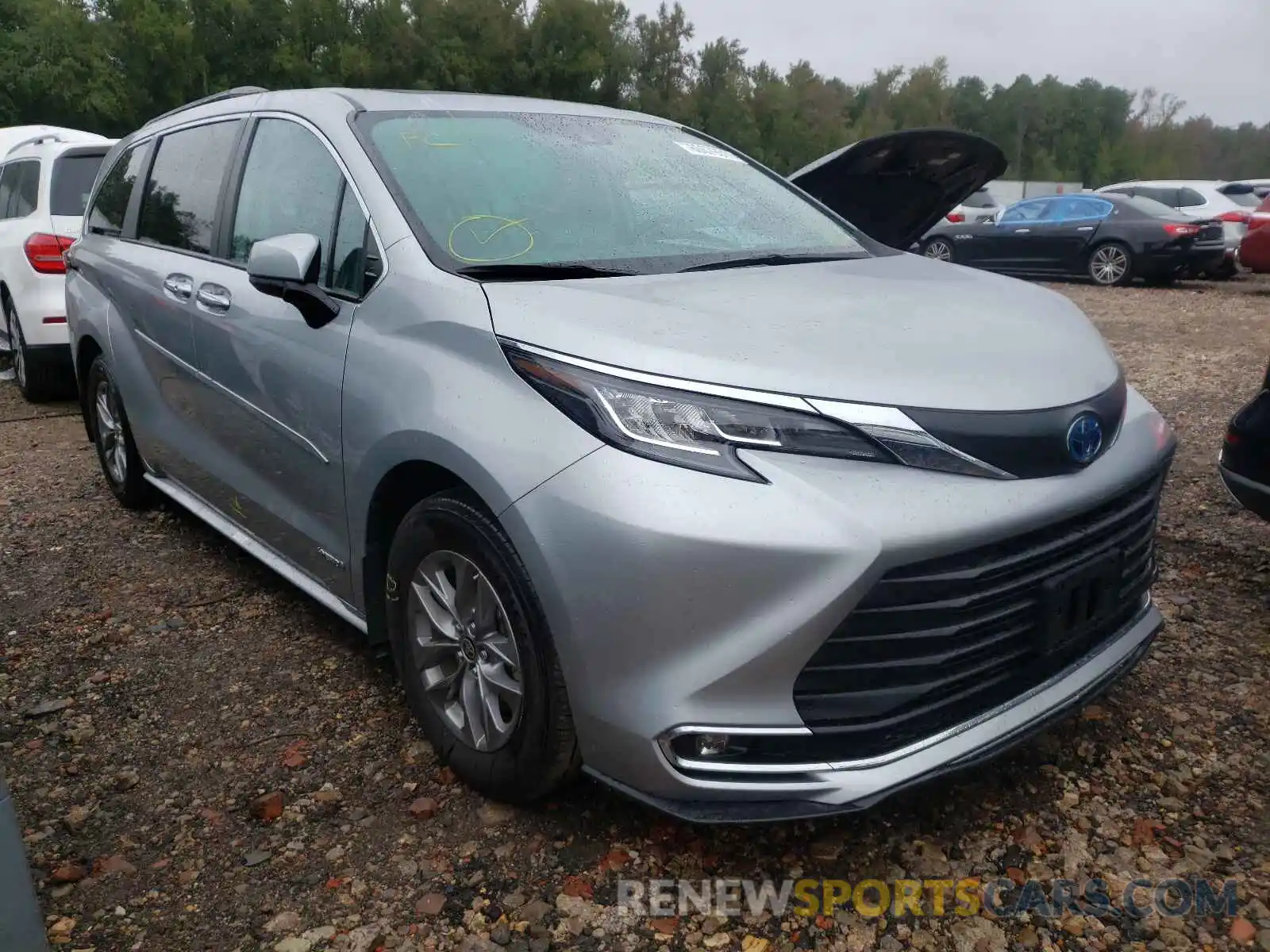 1 Фотография поврежденного автомобиля 5TDJRKEC3MS029116 TOYOTA SIENNA 2021