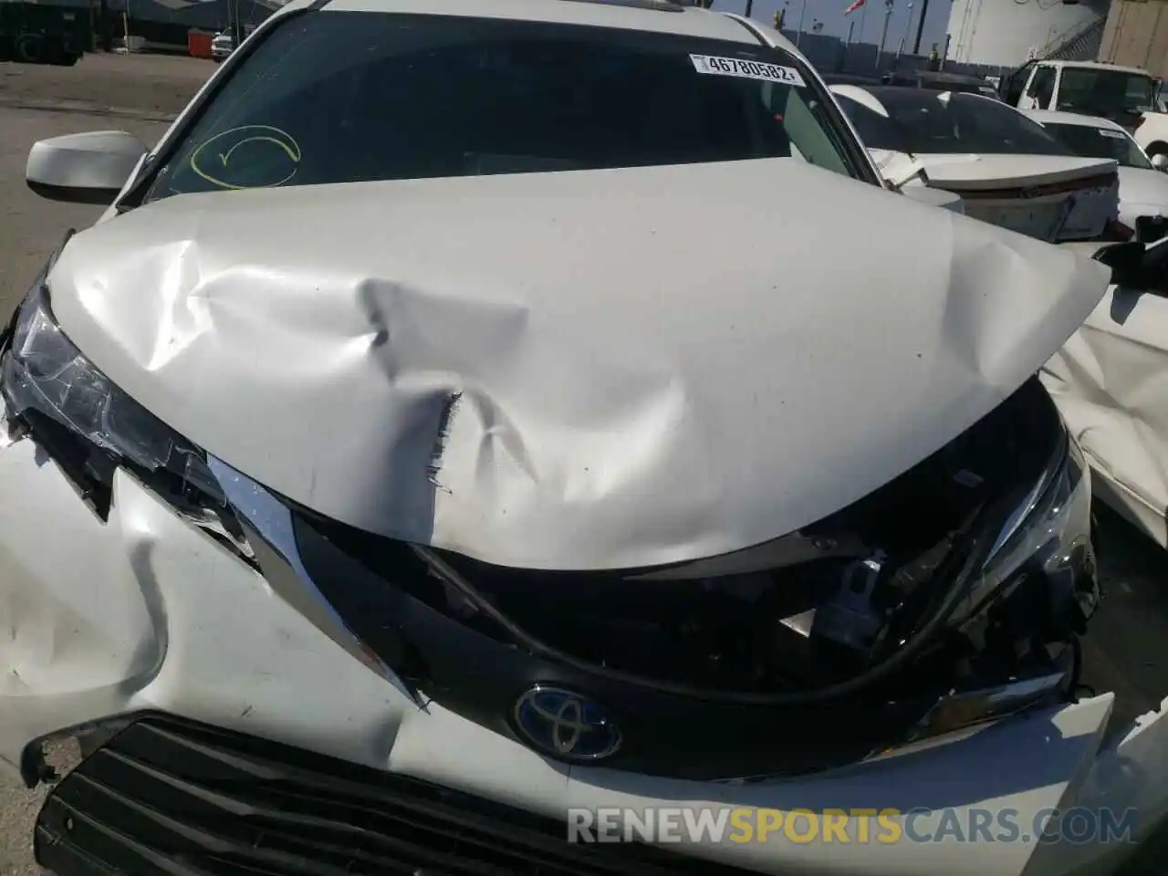 7 Photograph of a damaged car 5TDJRKEC4MS063095 TOYOTA SIENNA 2021