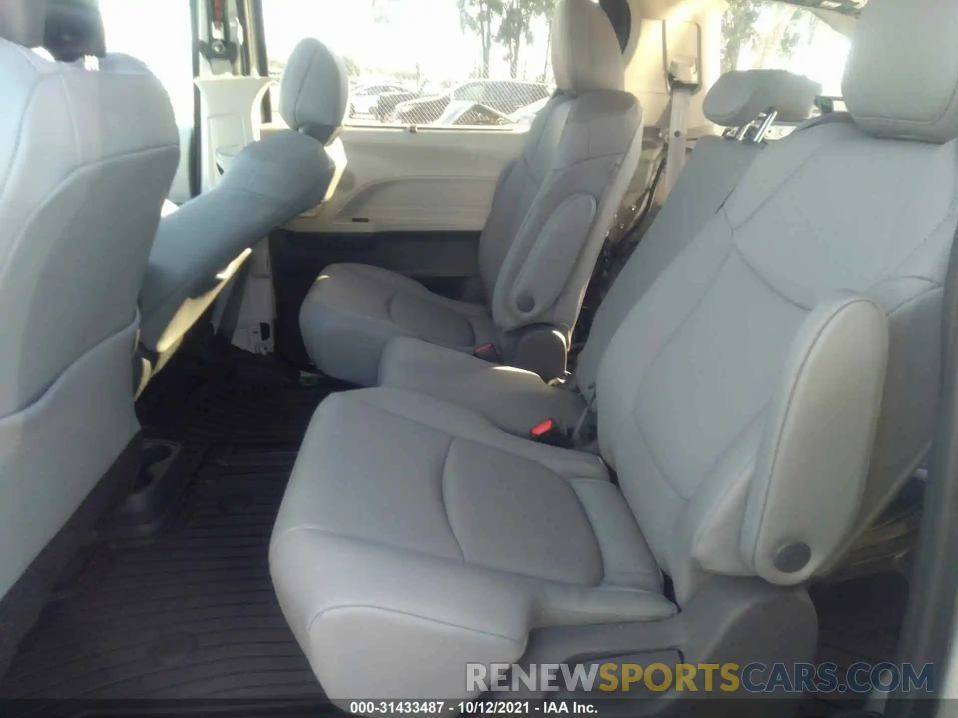 8 Фотография поврежденного автомобиля 5TDJRKEC7MS059543 TOYOTA SIENNA 2021