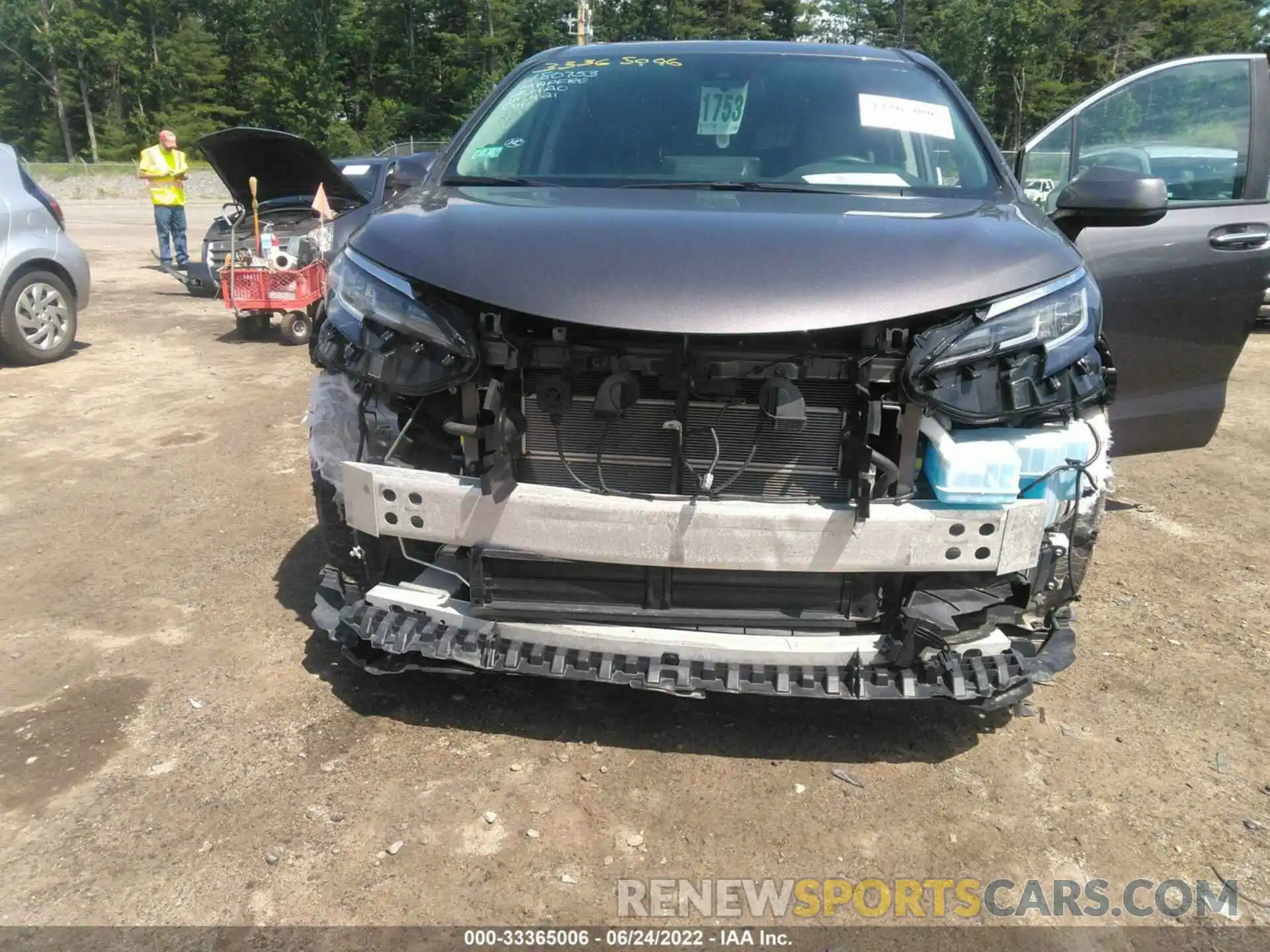 6 Photograph of a damaged car 5TDJSKFC2MS004985 TOYOTA SIENNA 2021