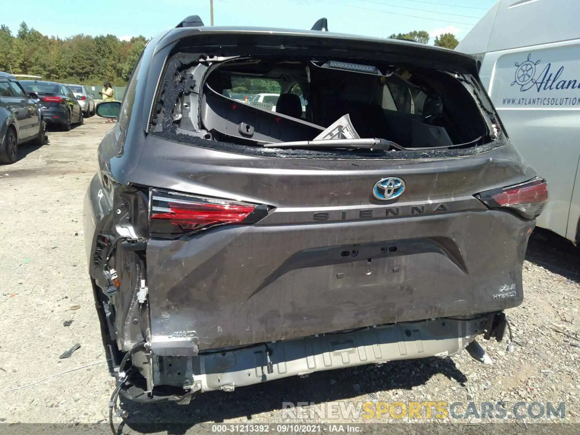 6 Photograph of a damaged car 5TDJSKFC4MS016099 TOYOTA SIENNA 2021