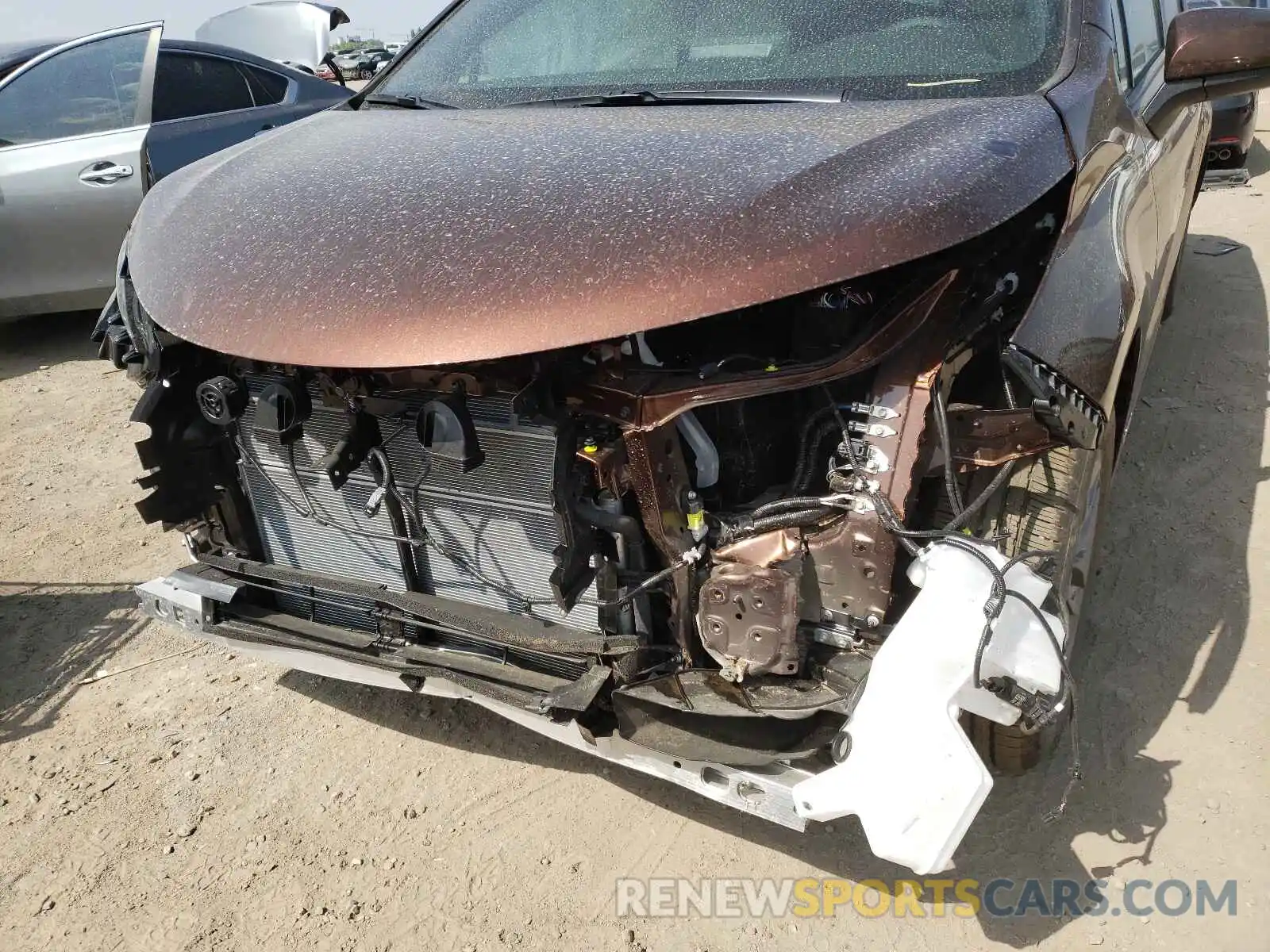 9 Photograph of a damaged car 5TDJSKFC4MS023103 TOYOTA SIENNA 2021