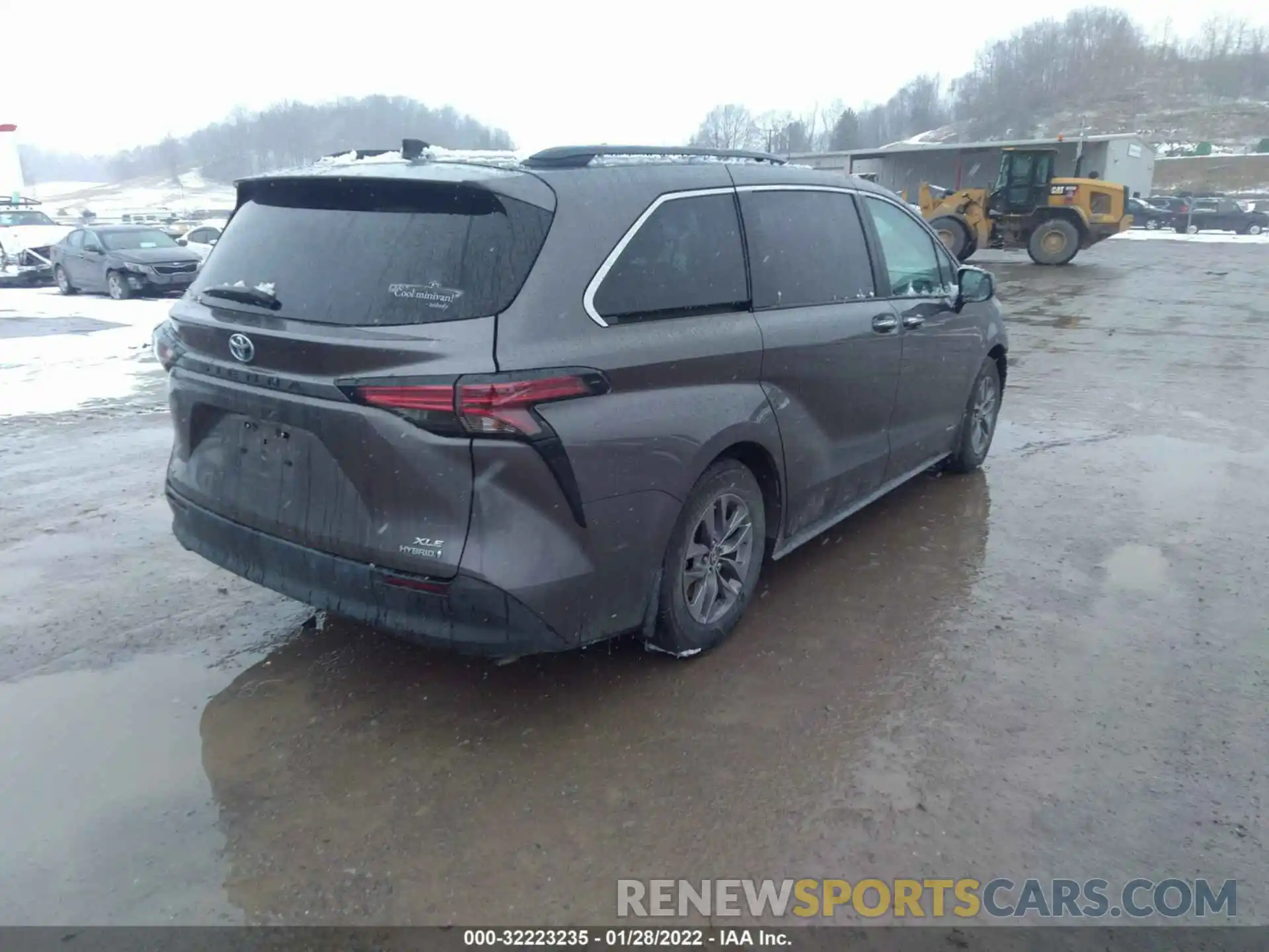 4 Фотография поврежденного автомобиля 5TDJSKFC6MS012765 TOYOTA SIENNA 2021