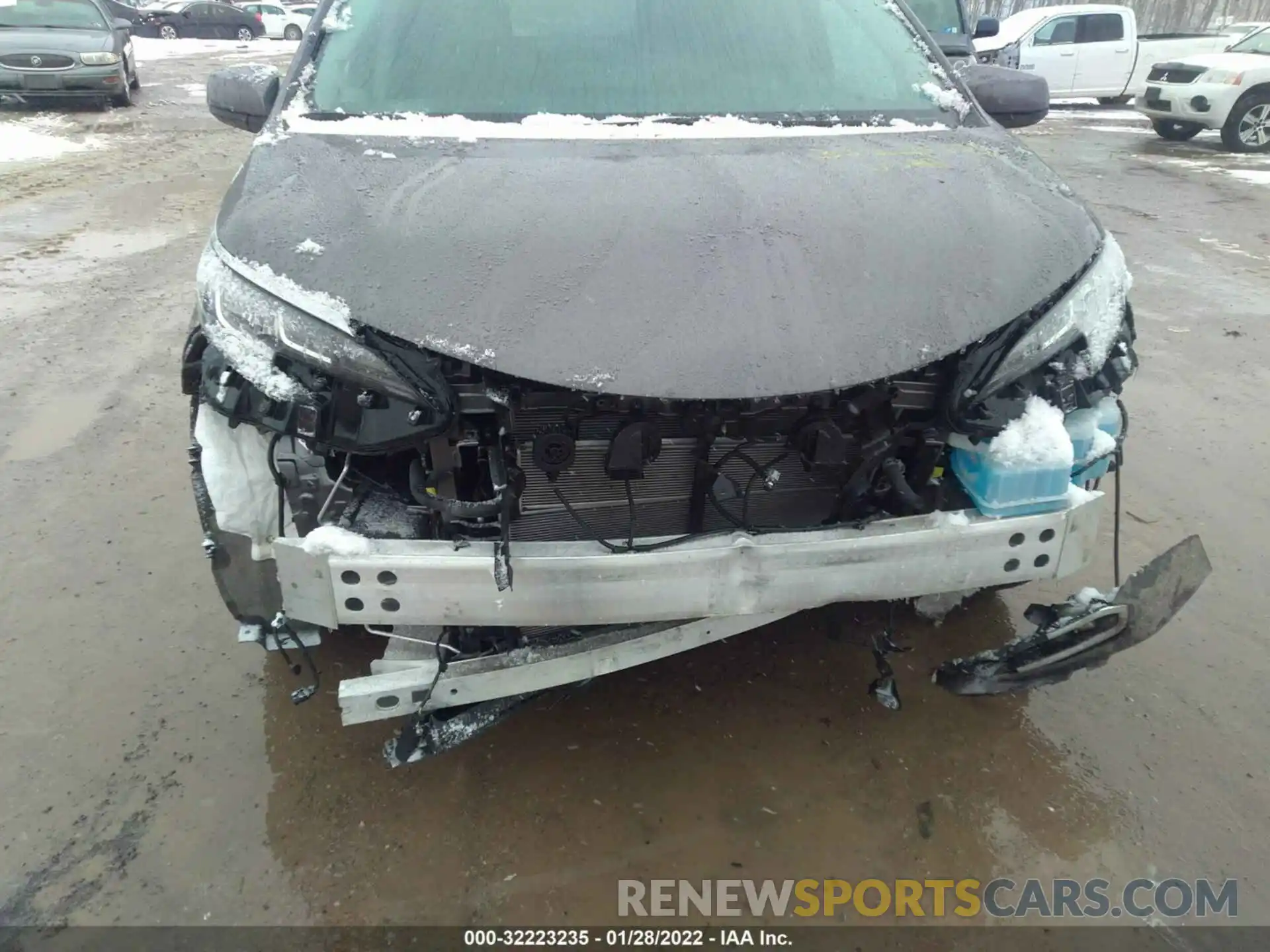 6 Photograph of a damaged car 5TDJSKFC6MS012765 TOYOTA SIENNA 2021