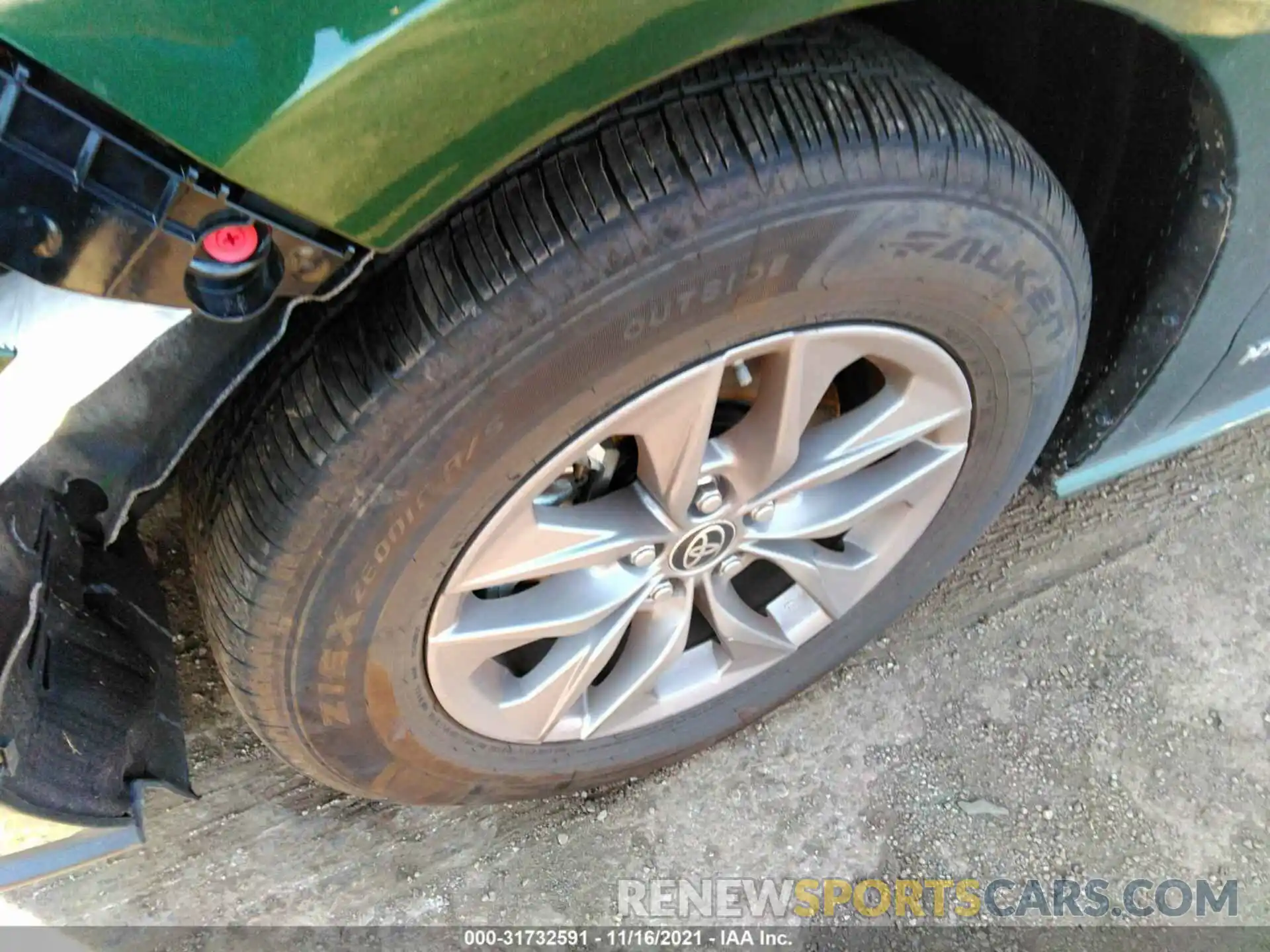 13 Photograph of a damaged car 5TDJSKFC6MS030554 TOYOTA SIENNA 2021