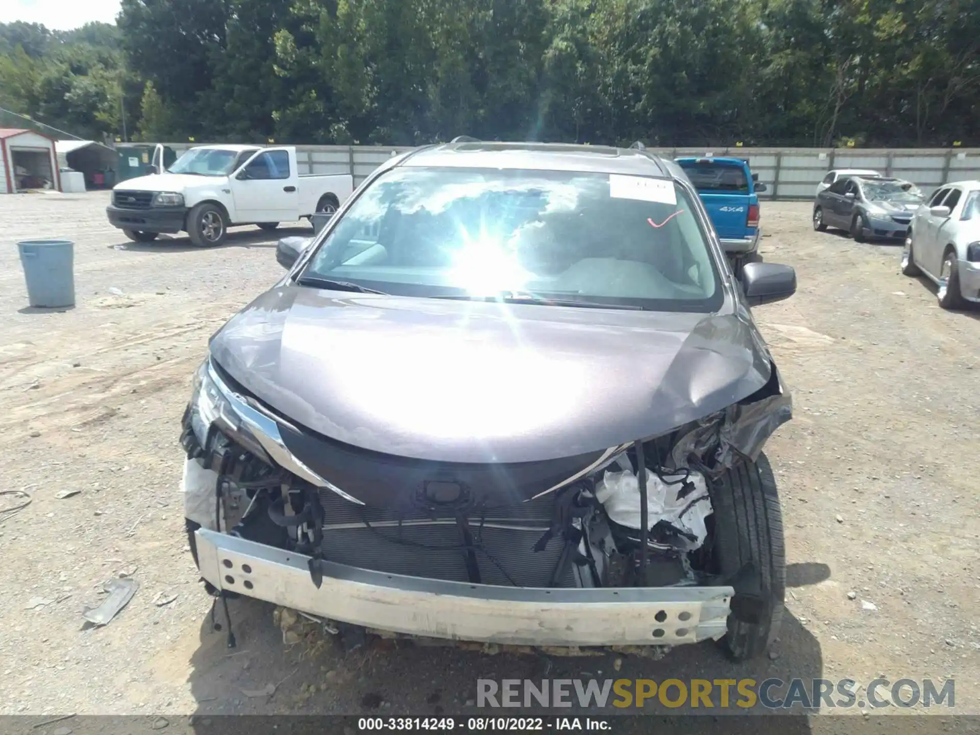 6 Photograph of a damaged car 5TDJSKFC8MS016624 TOYOTA SIENNA 2021