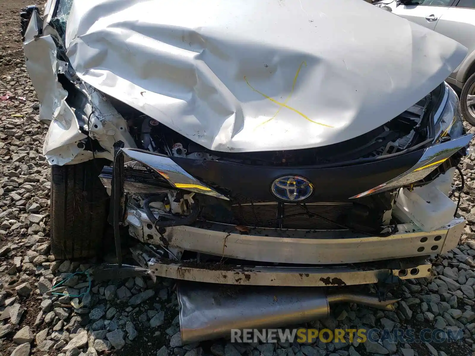 7 Photograph of a damaged car 5TDJSKFC8MS020835 TOYOTA SIENNA 2021