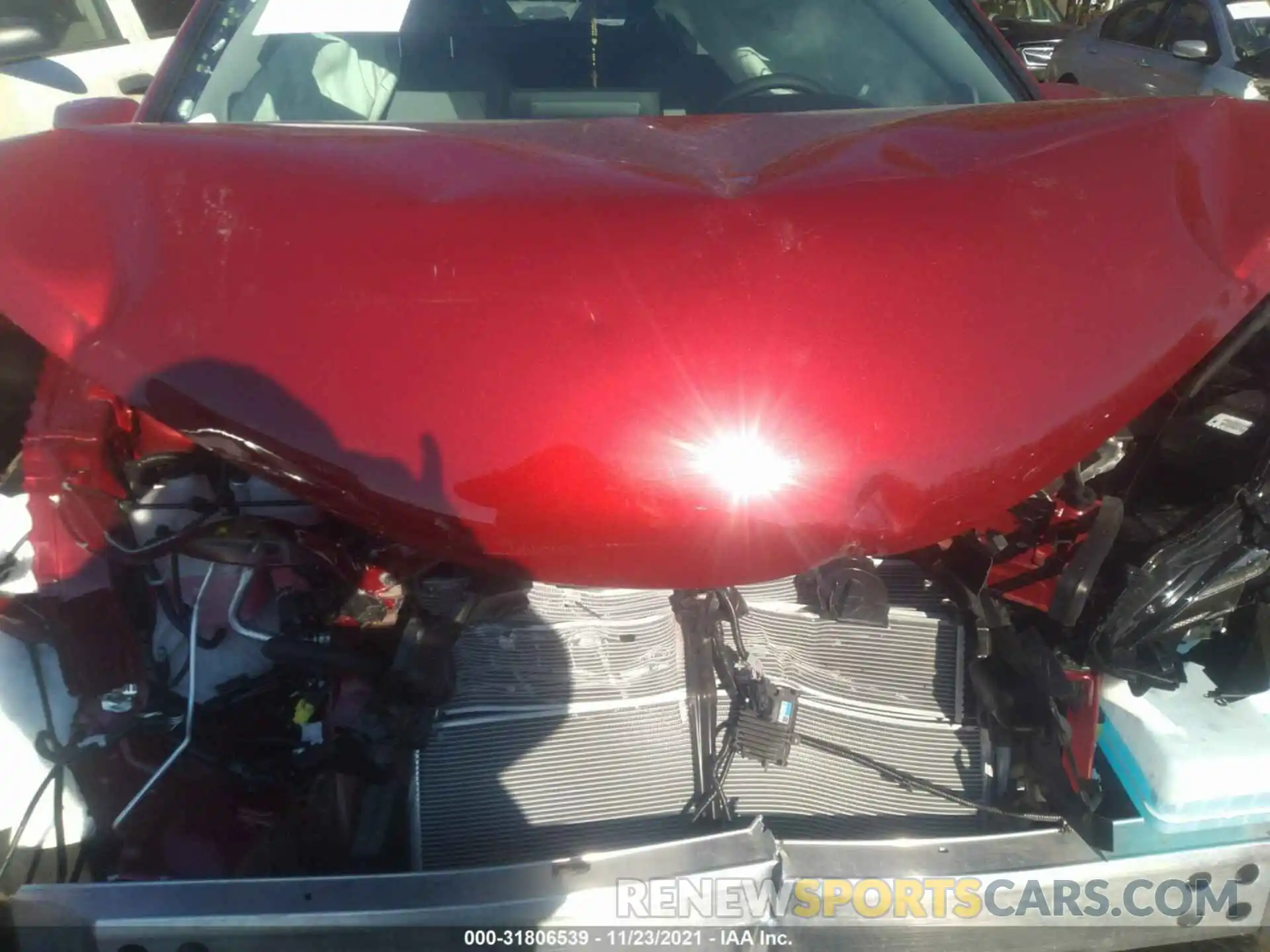 10 Photograph of a damaged car 5TDJSKFC8MS037909 TOYOTA SIENNA 2021