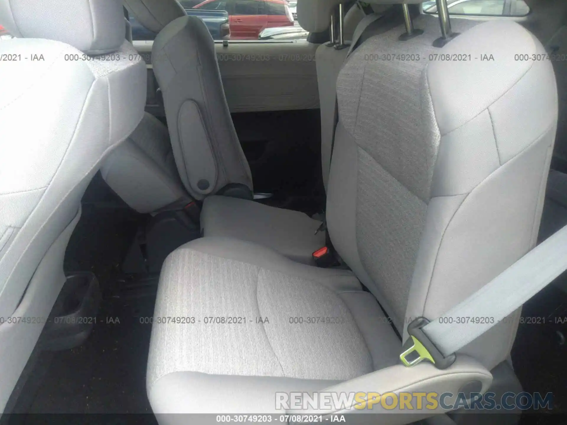 8 Фотография поврежденного автомобиля 5TDKRKEC0MS035993 TOYOTA SIENNA 2021