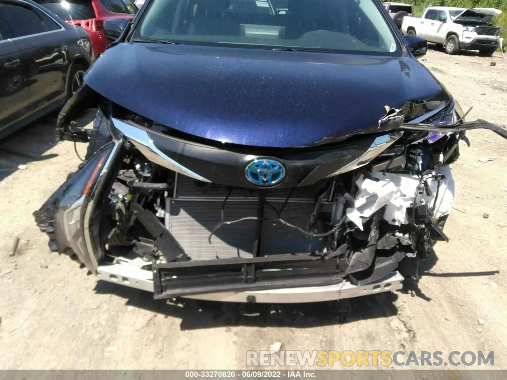 6 Фотография поврежденного автомобиля 5TDKRKEC0MS056469 TOYOTA SIENNA 2021