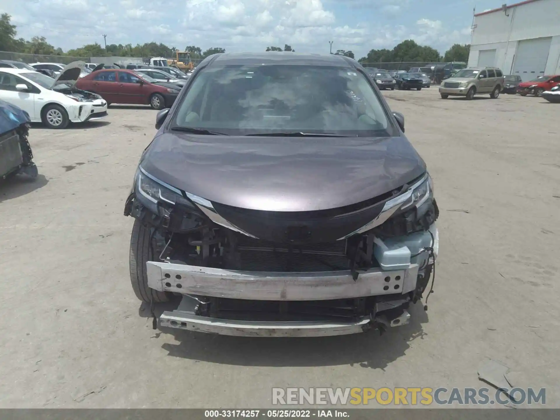 6 Фотография поврежденного автомобиля 5TDKRKEC1MS014845 TOYOTA SIENNA 2021