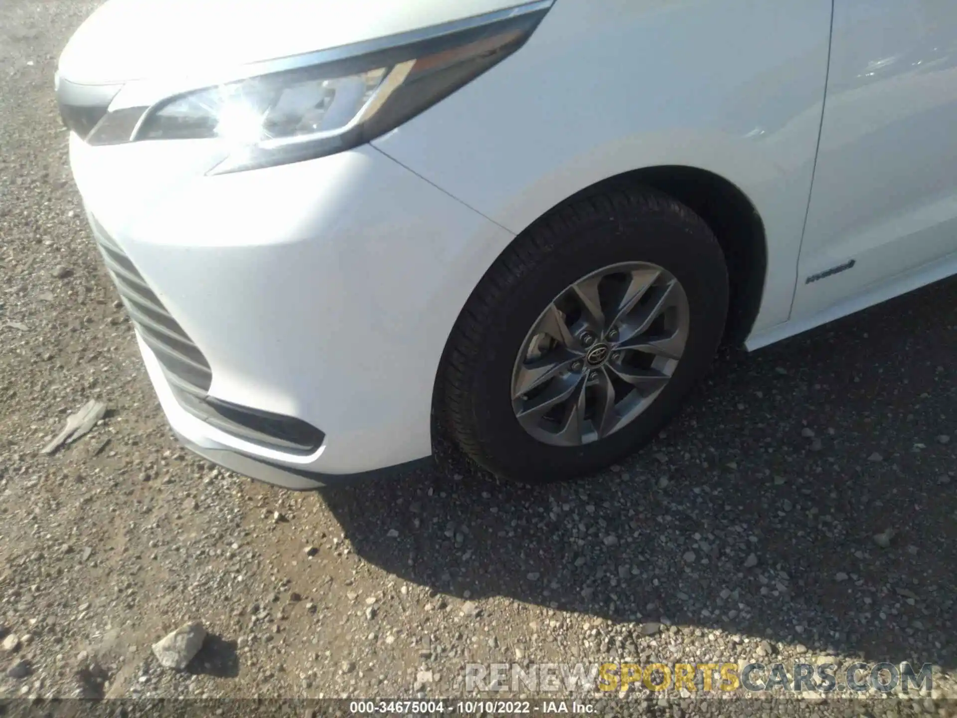 6 Фотография поврежденного автомобиля 5TDKRKEC1MS016370 TOYOTA SIENNA 2021