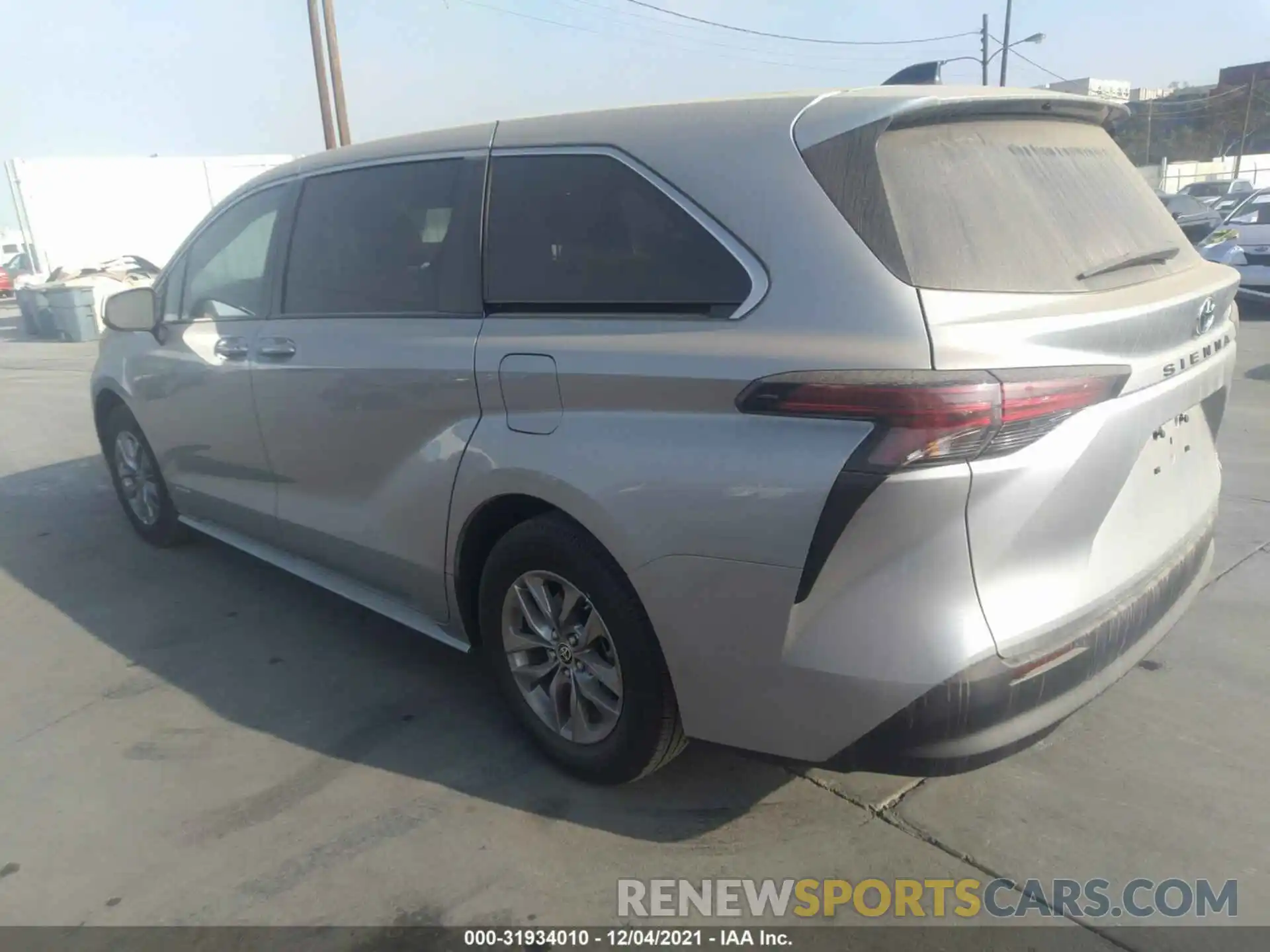 3 Photograph of a damaged car 5TDKRKEC1MS027935 TOYOTA SIENNA 2021