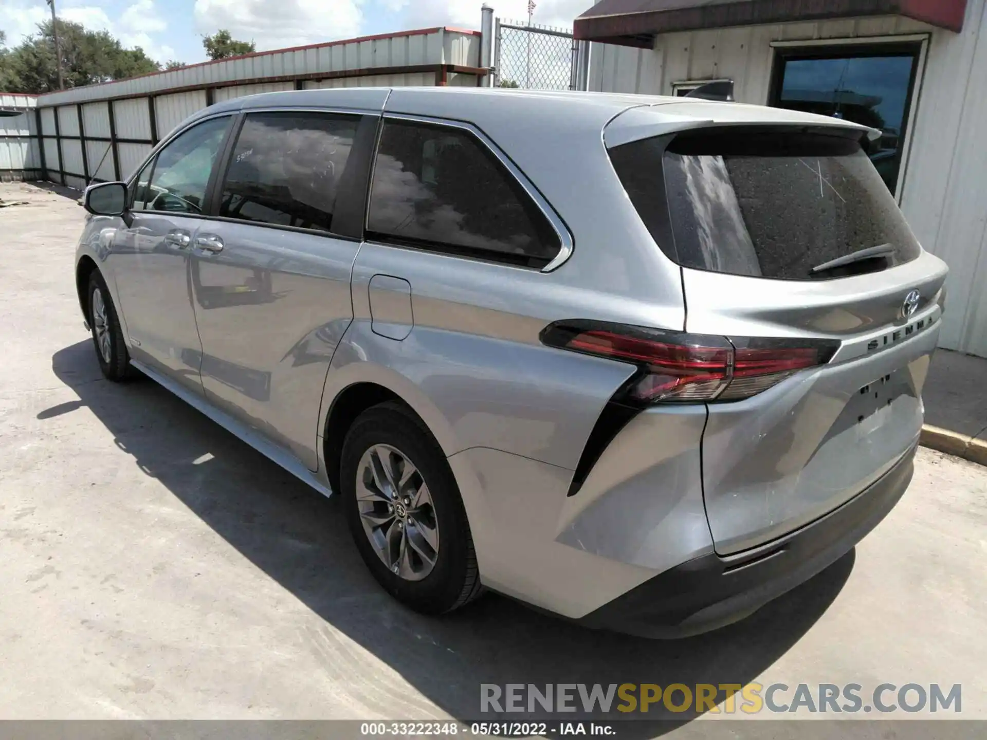 3 Фотография поврежденного автомобиля 5TDKRKEC1MS043424 TOYOTA SIENNA 2021