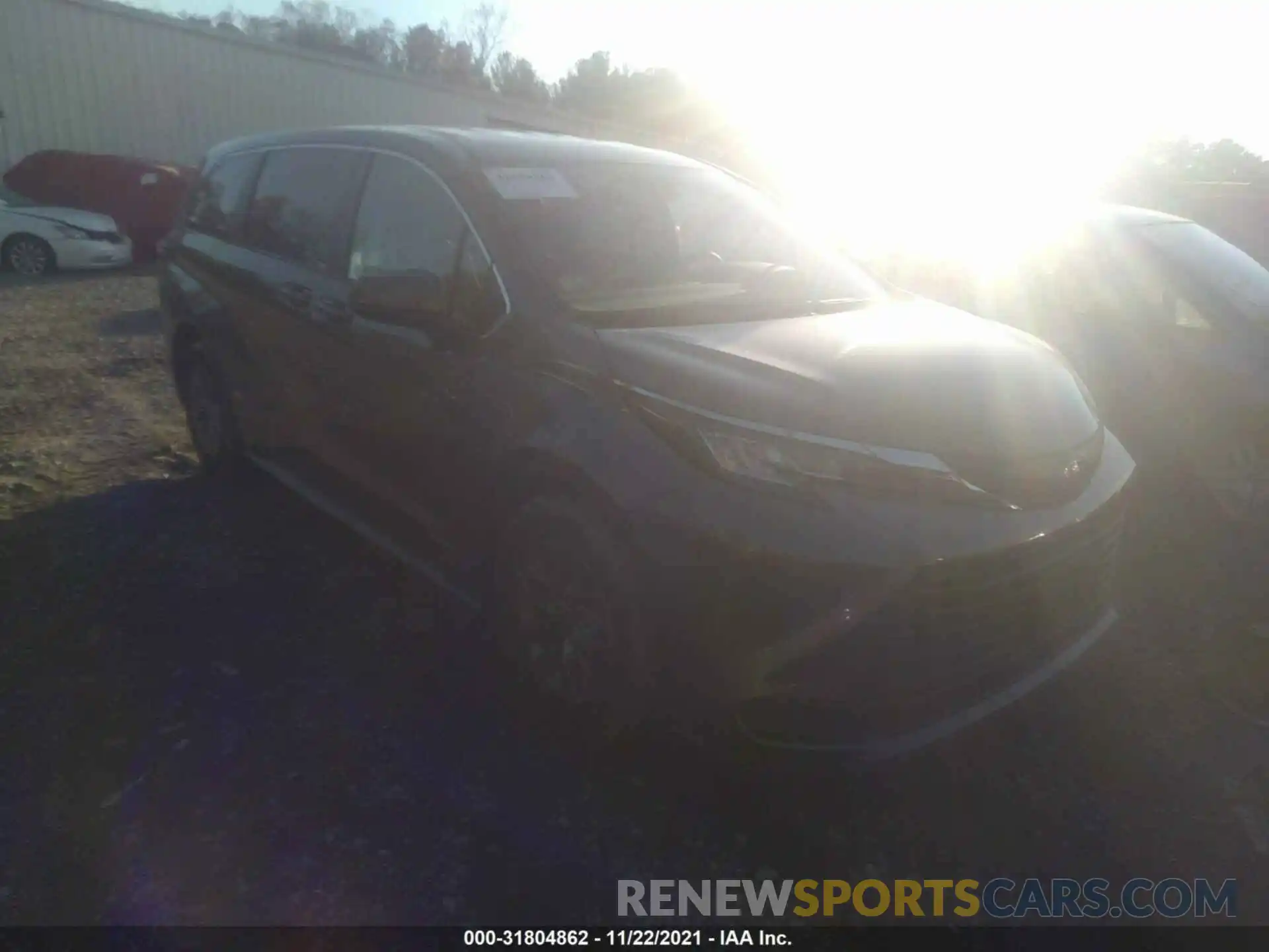 1 Photograph of a damaged car 5TDKRKEC1MS044556 TOYOTA SIENNA 2021