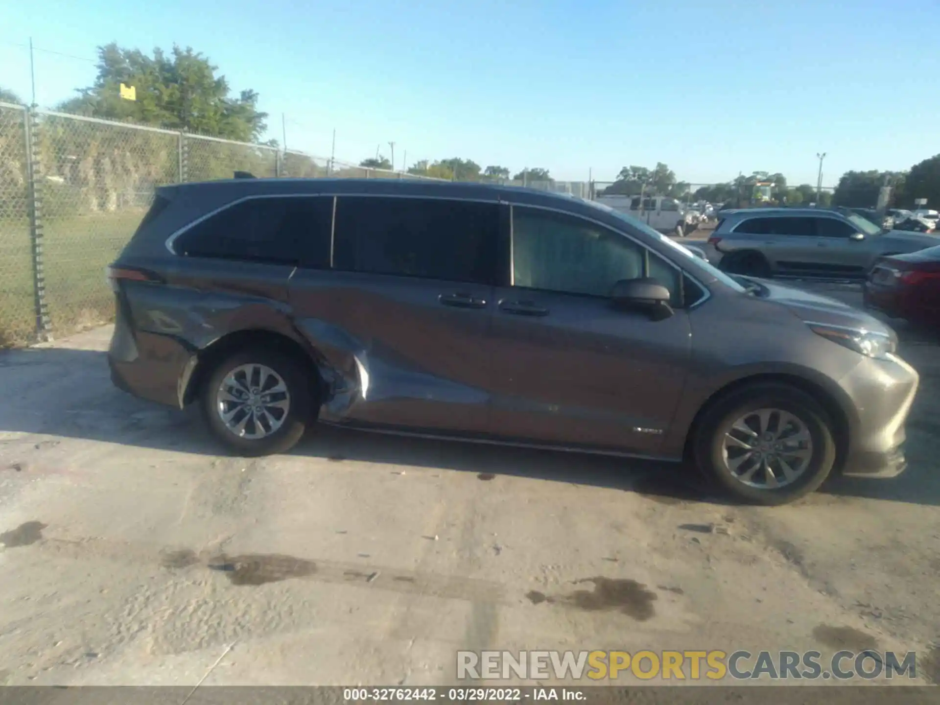 6 Фотография поврежденного автомобиля 5TDKRKEC1MS045724 TOYOTA SIENNA 2021