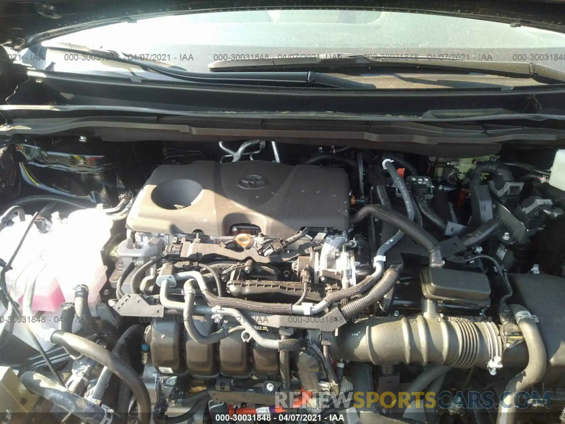 10 Фотография поврежденного автомобиля 5TDKRKEC2MS009587 TOYOTA SIENNA 2021