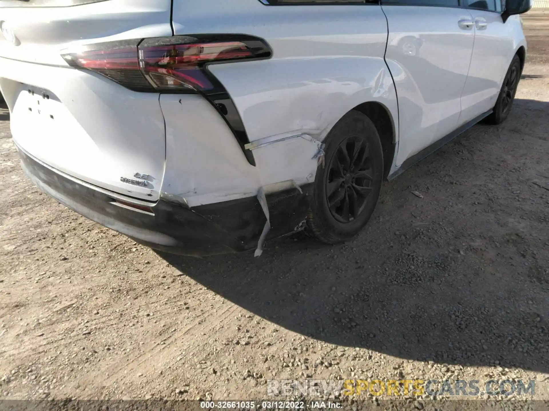 6 Photograph of a damaged car 5TDKRKEC2MS036210 TOYOTA SIENNA 2021