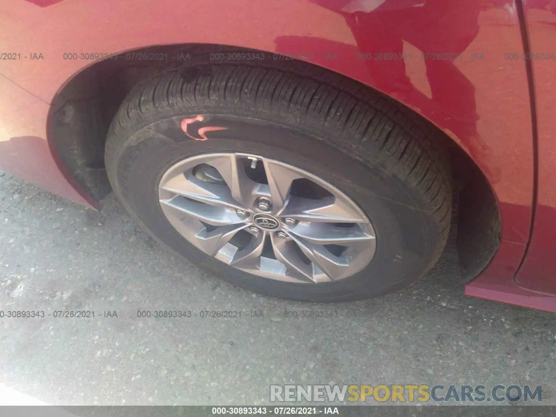 16 Photograph of a damaged car 5TDKRKEC2MS042251 TOYOTA SIENNA 2021