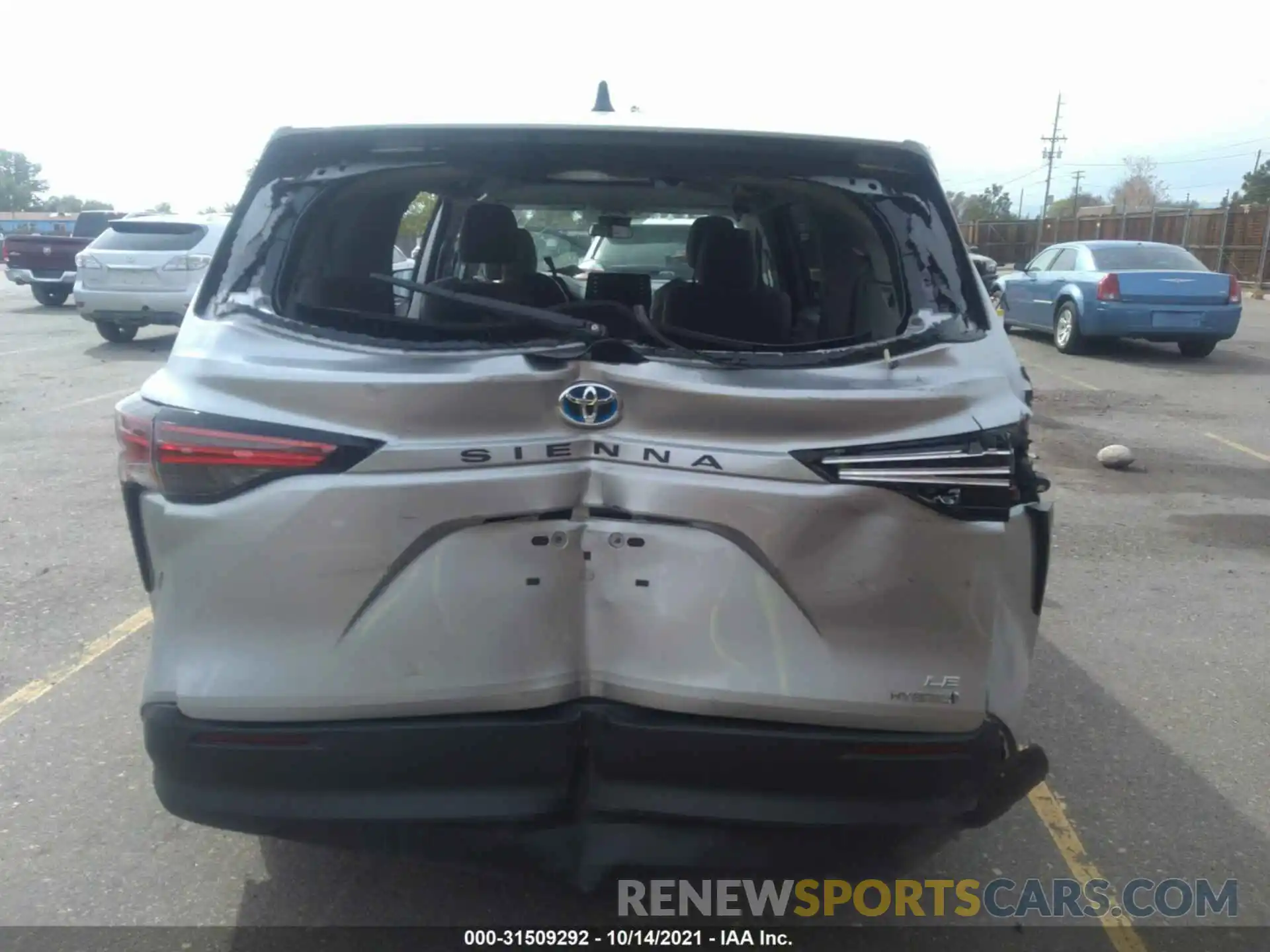 6 Photograph of a damaged car 5TDKRKEC2MS044324 TOYOTA SIENNA 2021