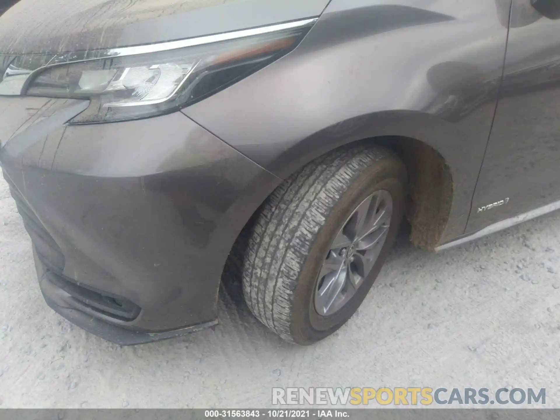 6 Photograph of a damaged car 5TDKRKEC3MS028682 TOYOTA SIENNA 2021