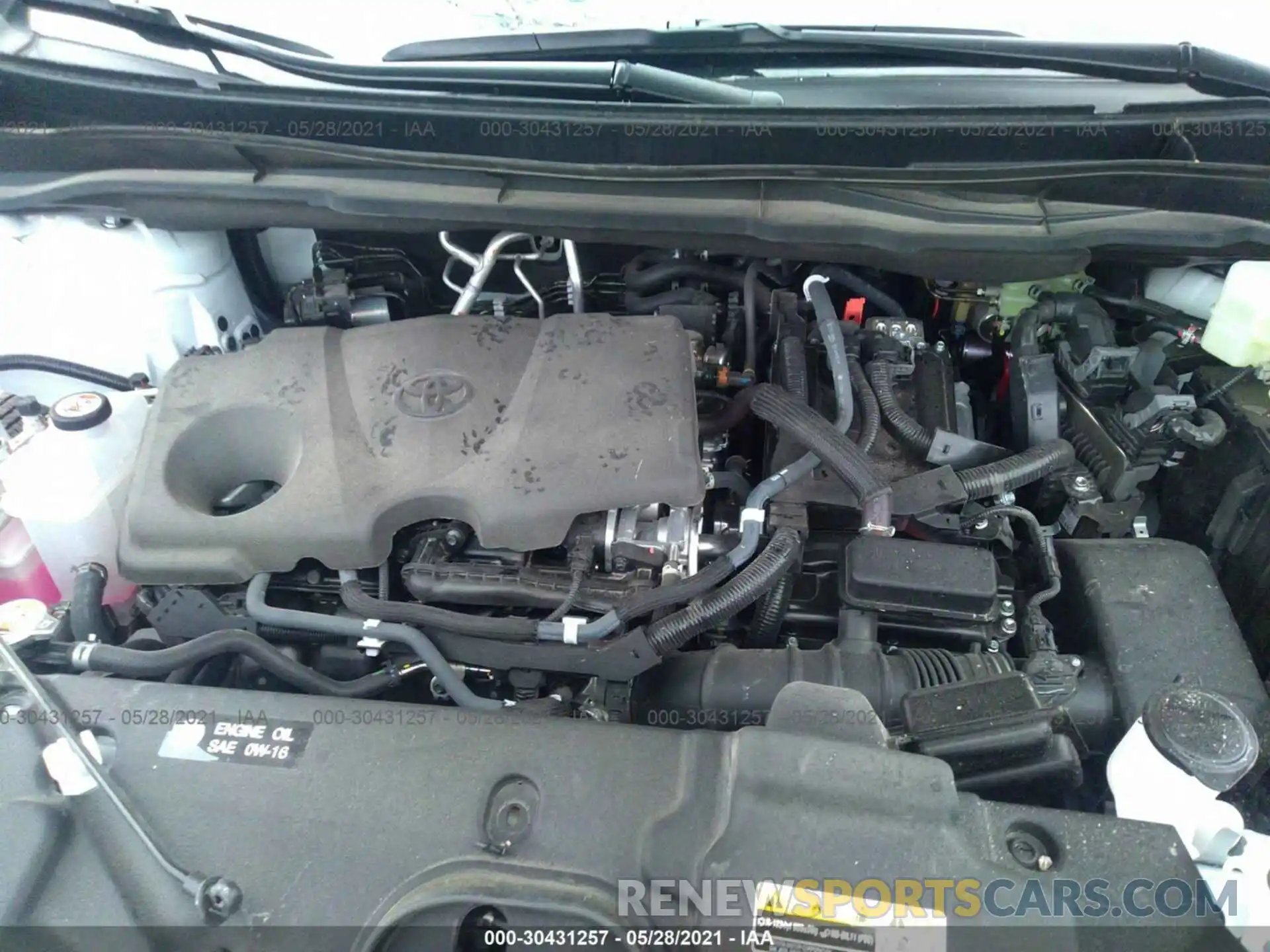 10 Фотография поврежденного автомобиля 5TDKRKEC3MS035874 TOYOTA SIENNA 2021