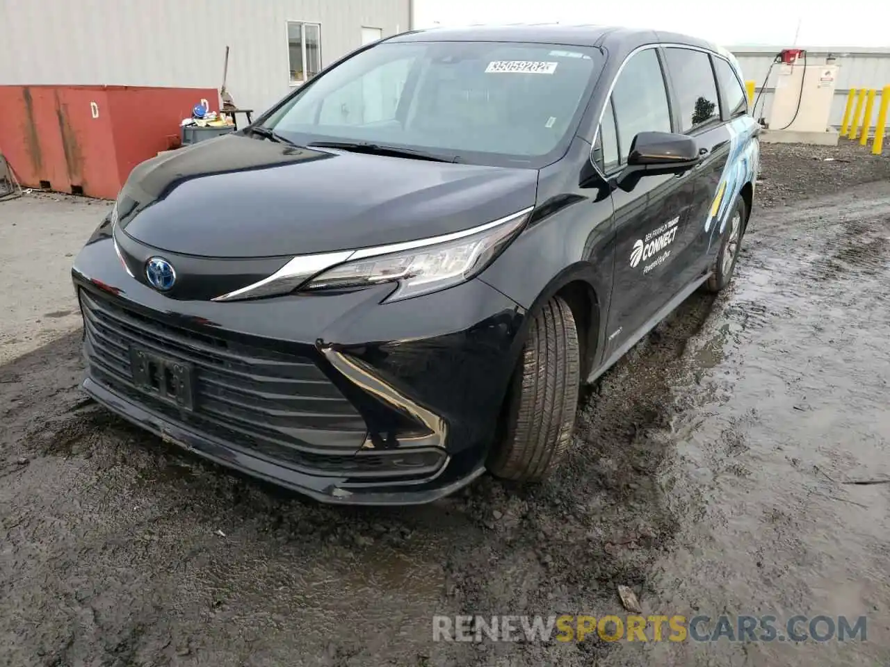 2 Фотография поврежденного автомобиля 5TDKRKEC3MS035969 TOYOTA SIENNA 2021