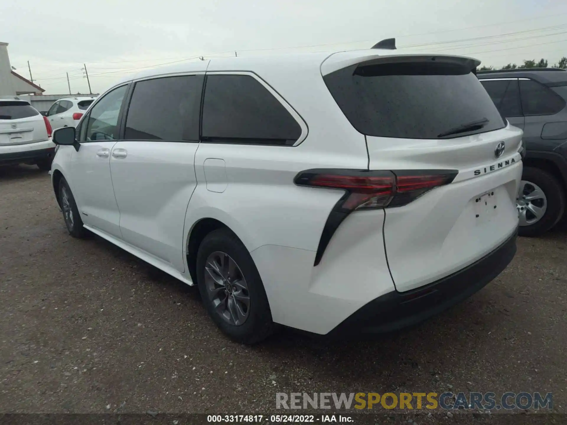 3 Фотография поврежденного автомобиля 5TDKRKEC3MS042064 TOYOTA SIENNA 2021