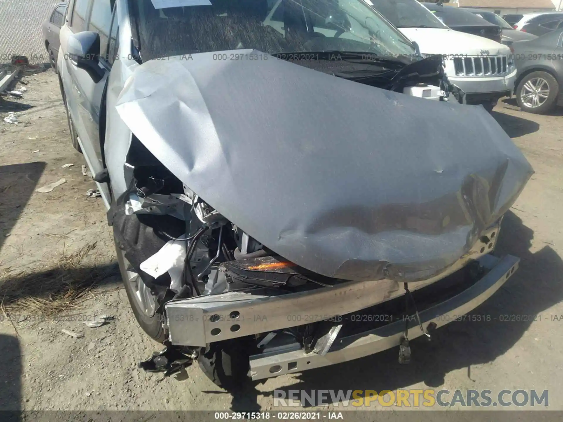 6 Photograph of a damaged car 5TDKRKEC4MS003418 TOYOTA SIENNA 2021