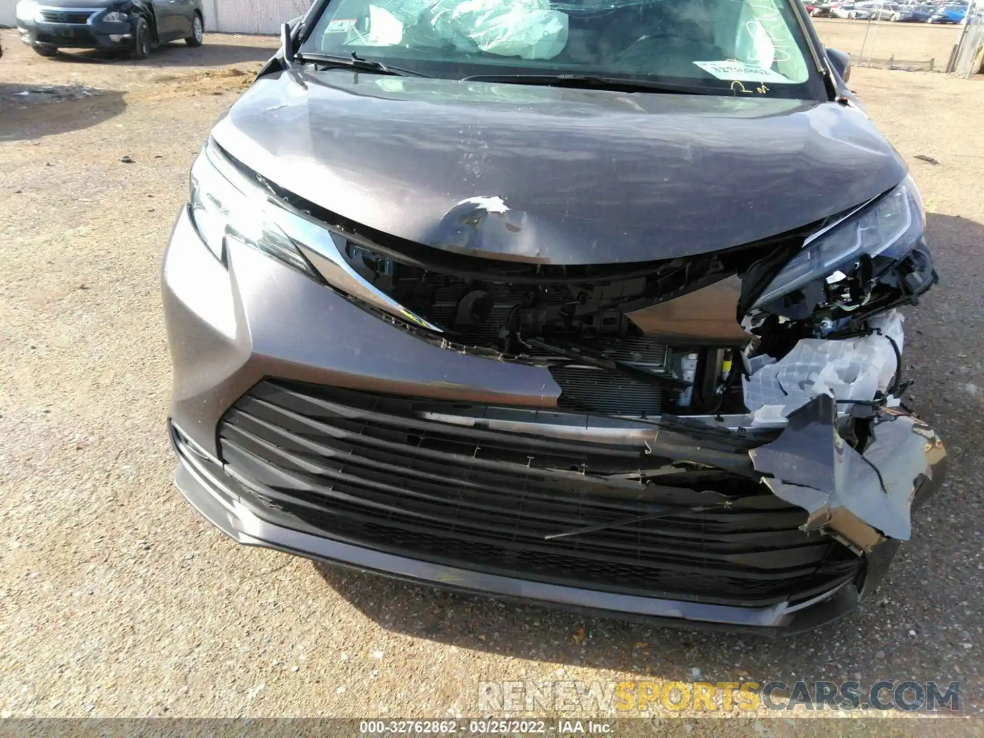 6 Фотография поврежденного автомобиля 5TDKRKEC4MS035477 TOYOTA SIENNA 2021