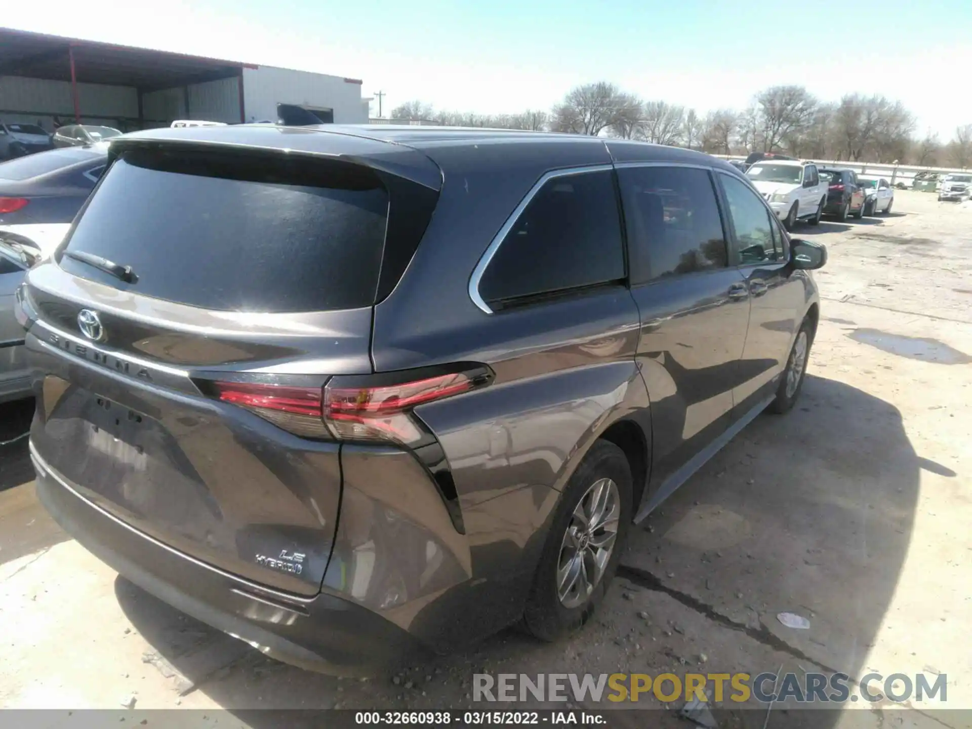 4 Фотография поврежденного автомобиля 5TDKRKEC4MS036791 TOYOTA SIENNA 2021