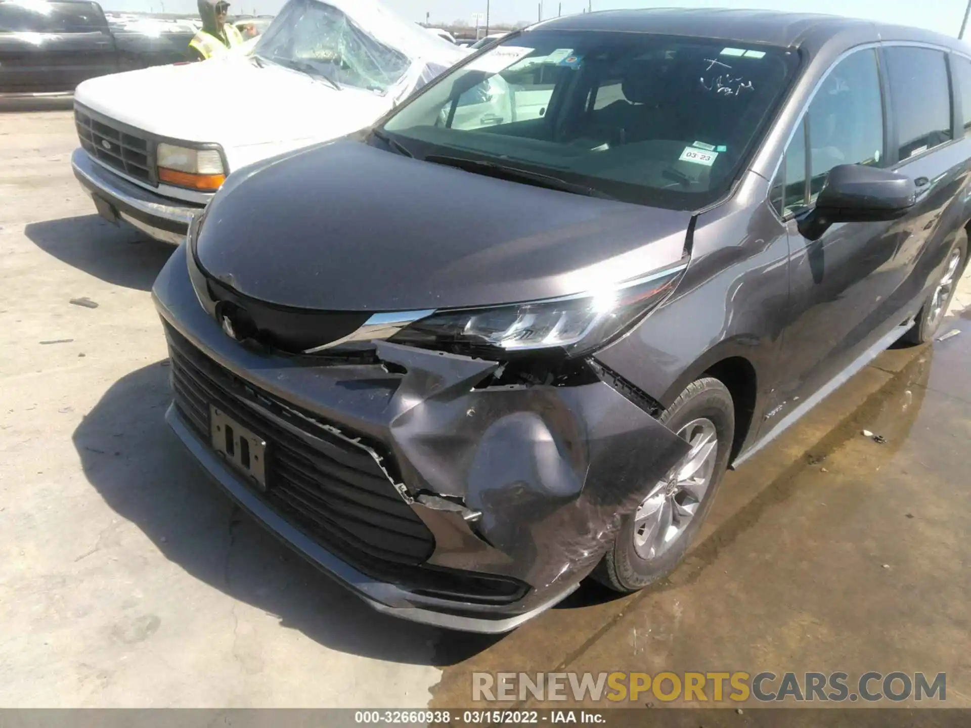 6 Фотография поврежденного автомобиля 5TDKRKEC4MS036791 TOYOTA SIENNA 2021