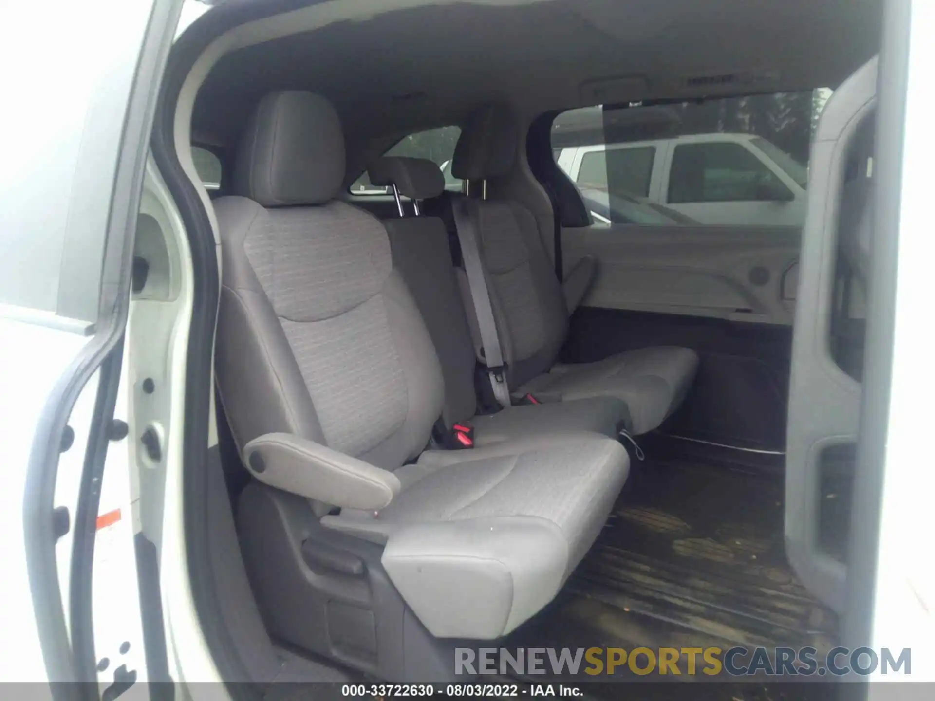 8 Фотография поврежденного автомобиля 5TDKRKEC5MS007249 TOYOTA SIENNA 2021