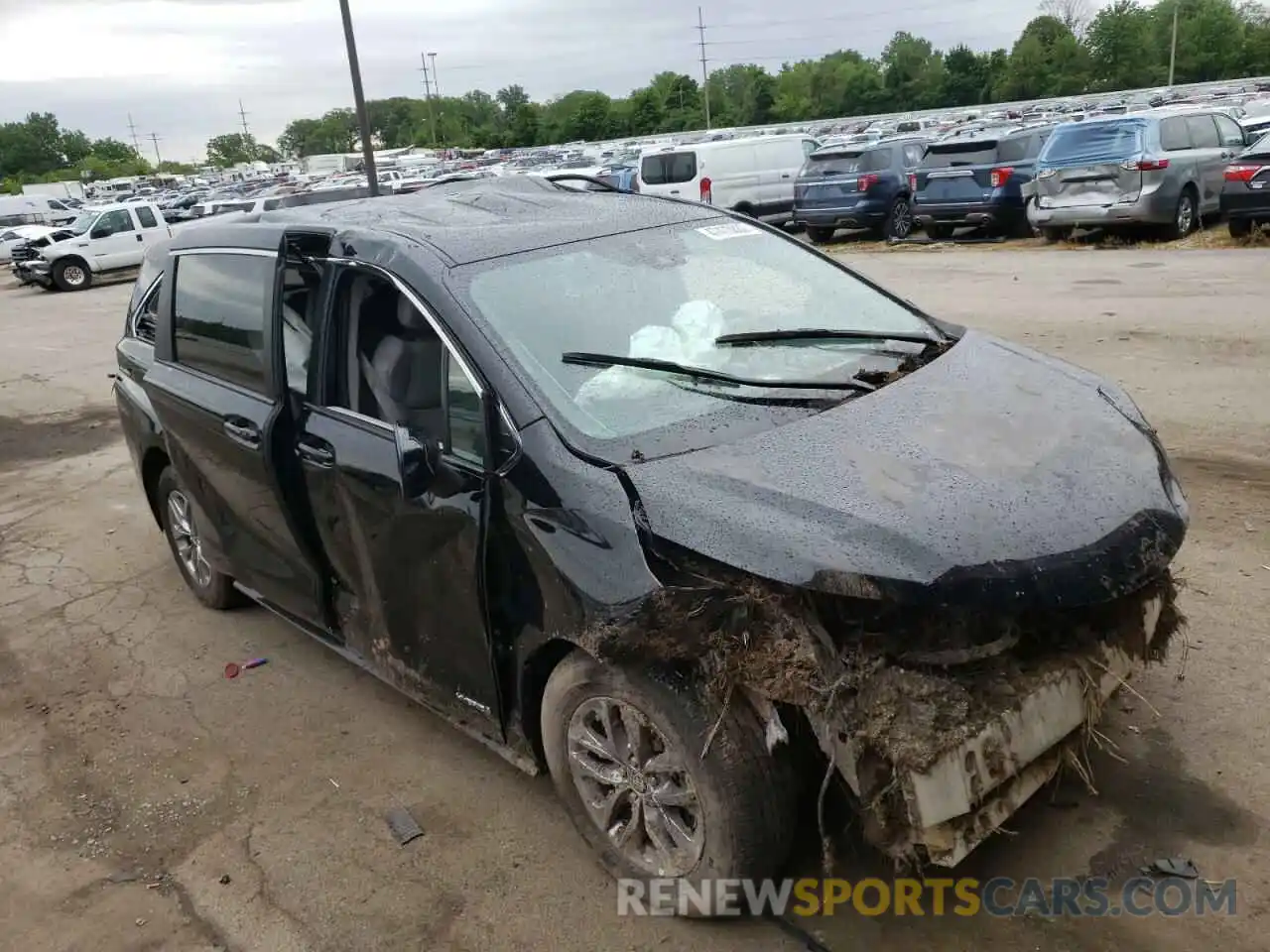 9 Photograph of a damaged car 5TDKRKEC5MS011513 TOYOTA SIENNA 2021