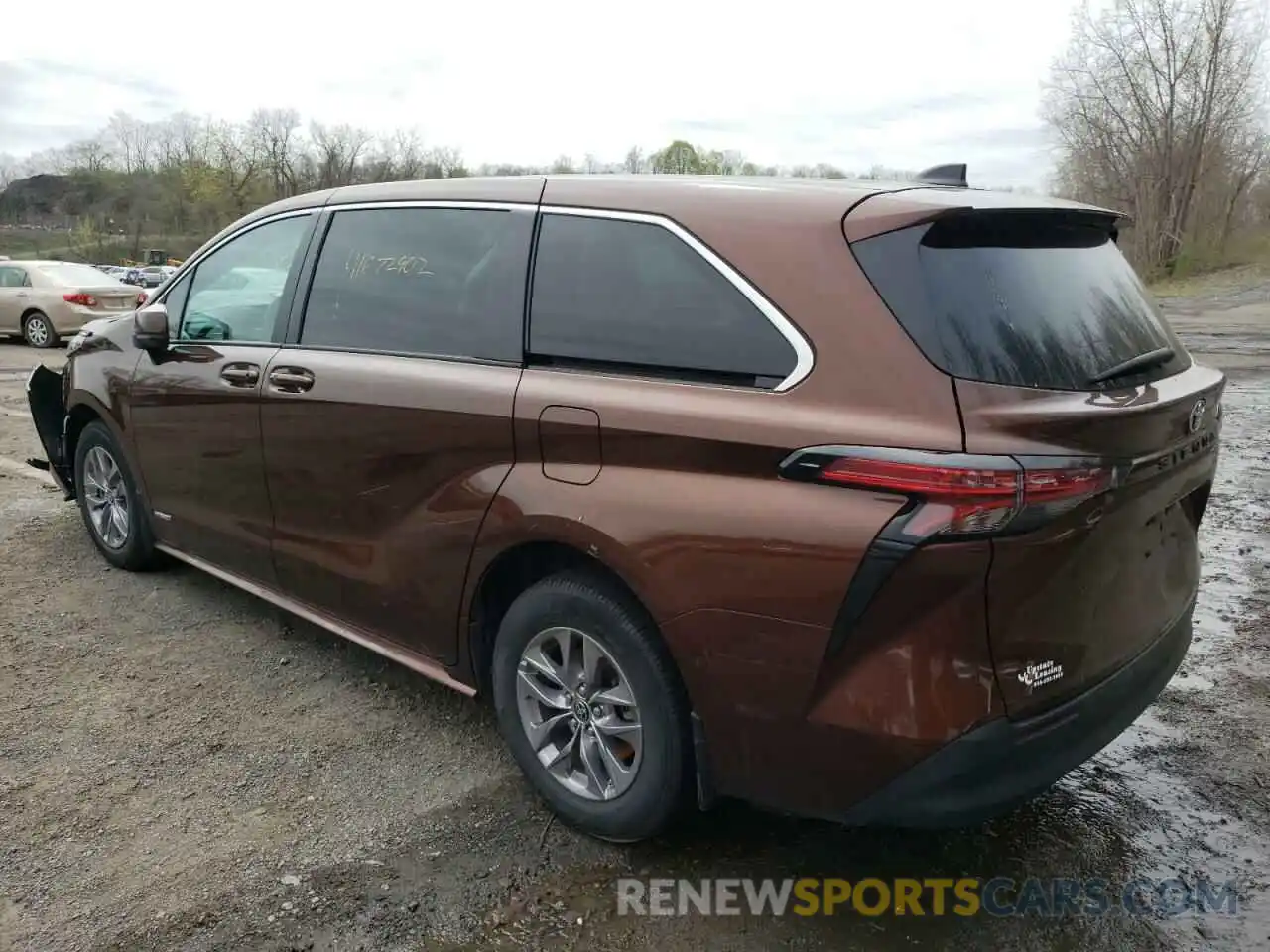 3 Фотография поврежденного автомобиля 5TDKRKEC5MS023967 TOYOTA SIENNA 2021