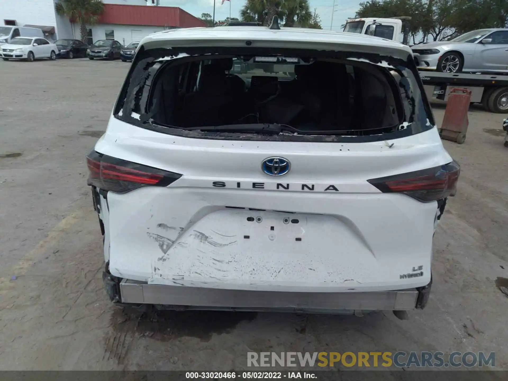 6 Photograph of a damaged car 5TDKRKEC5MS030174 TOYOTA SIENNA 2021