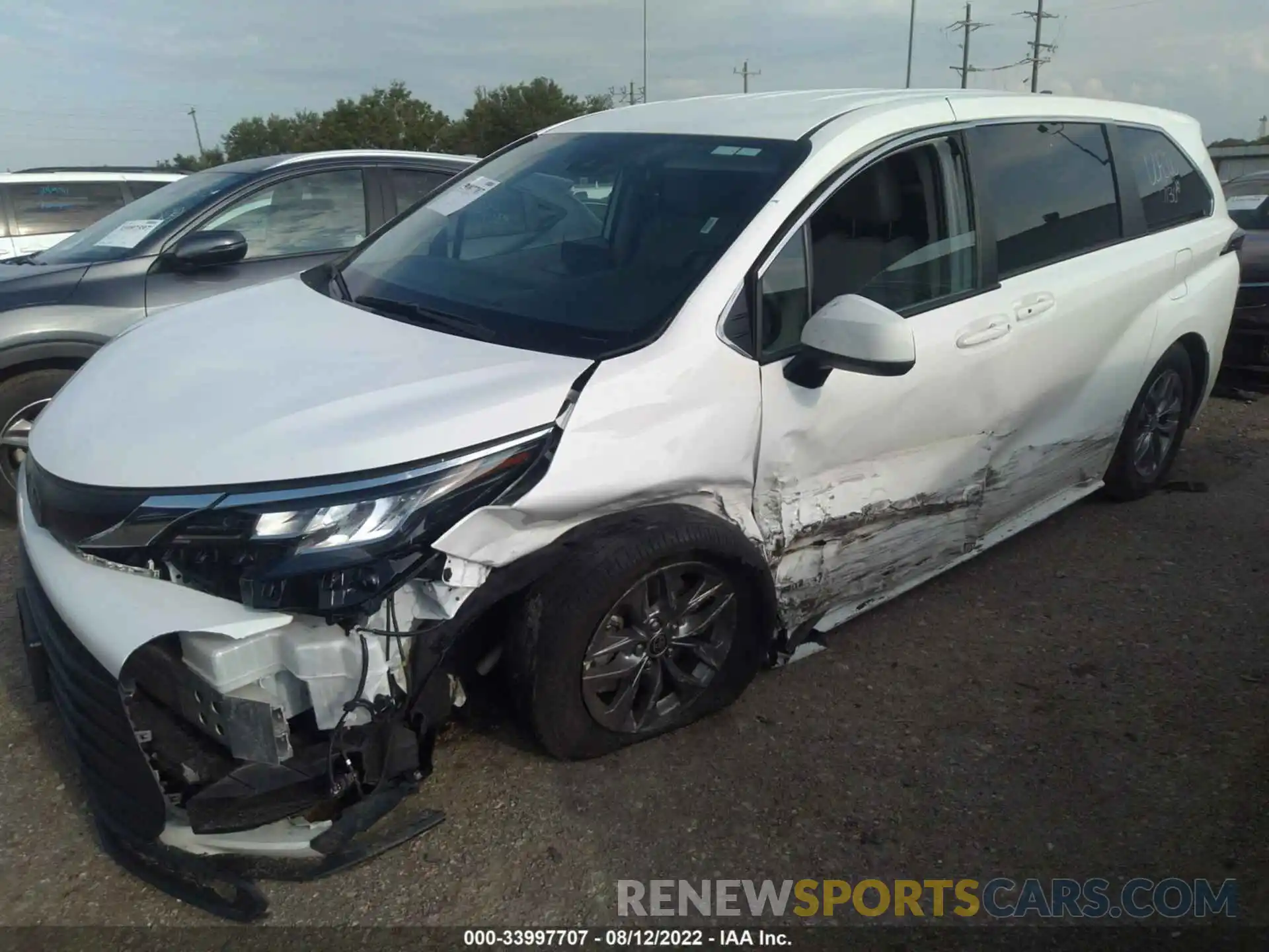 6 Фотография поврежденного автомобиля 5TDKRKEC5MS045936 TOYOTA SIENNA 2021