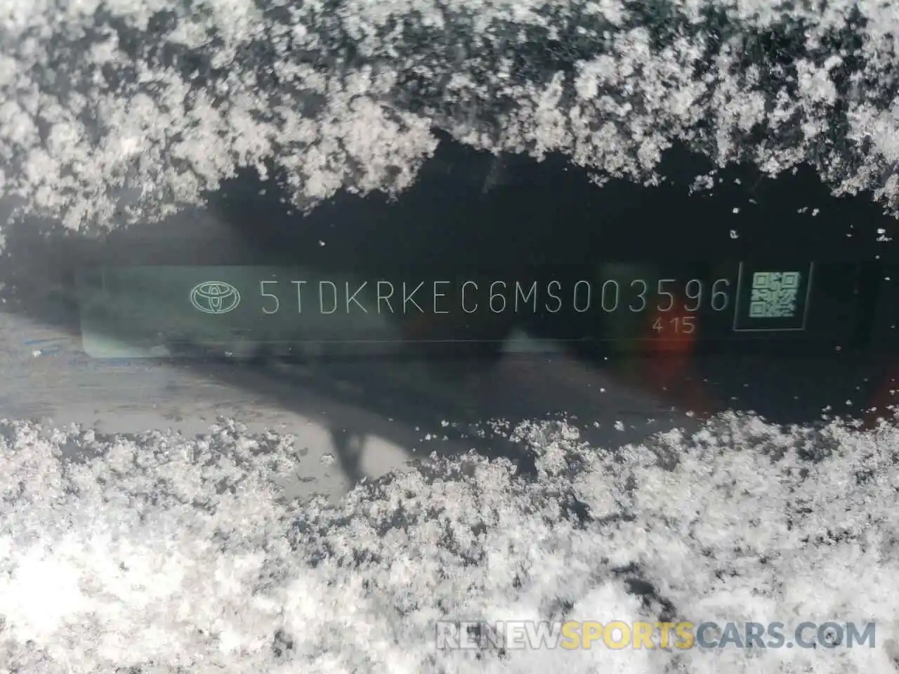 10 Фотография поврежденного автомобиля 5TDKRKEC6MS003596 TOYOTA SIENNA 2021